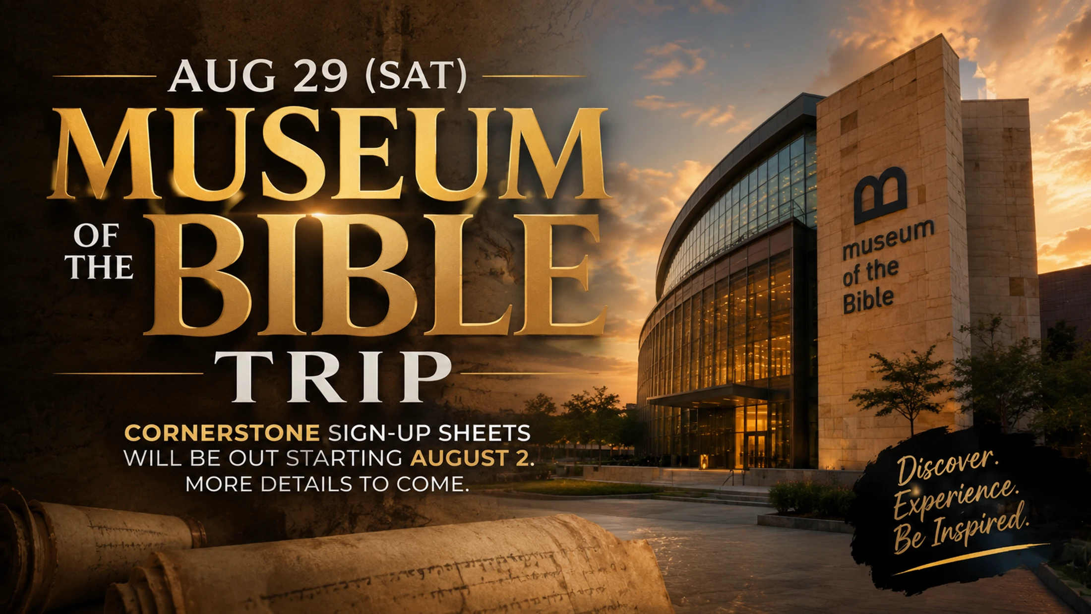 Museum of the Bible Trip