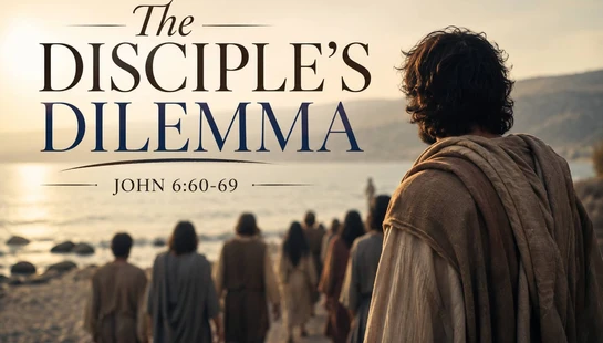 The Disciple's Dilemma John 6:60-69