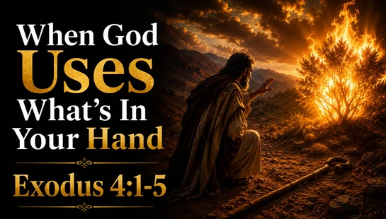 When God Uses What's in Your Hand<br> 