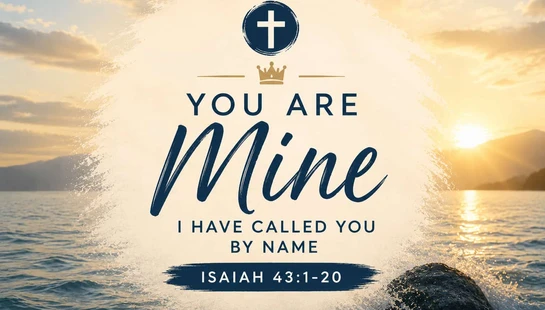 Sunday Sermon Isaiah 43:1-20