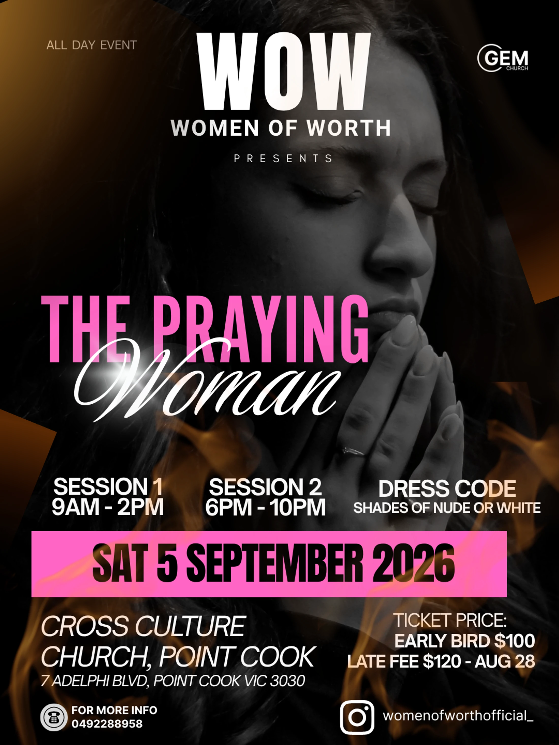 WOW - Women of Worth - The Praying Woman
