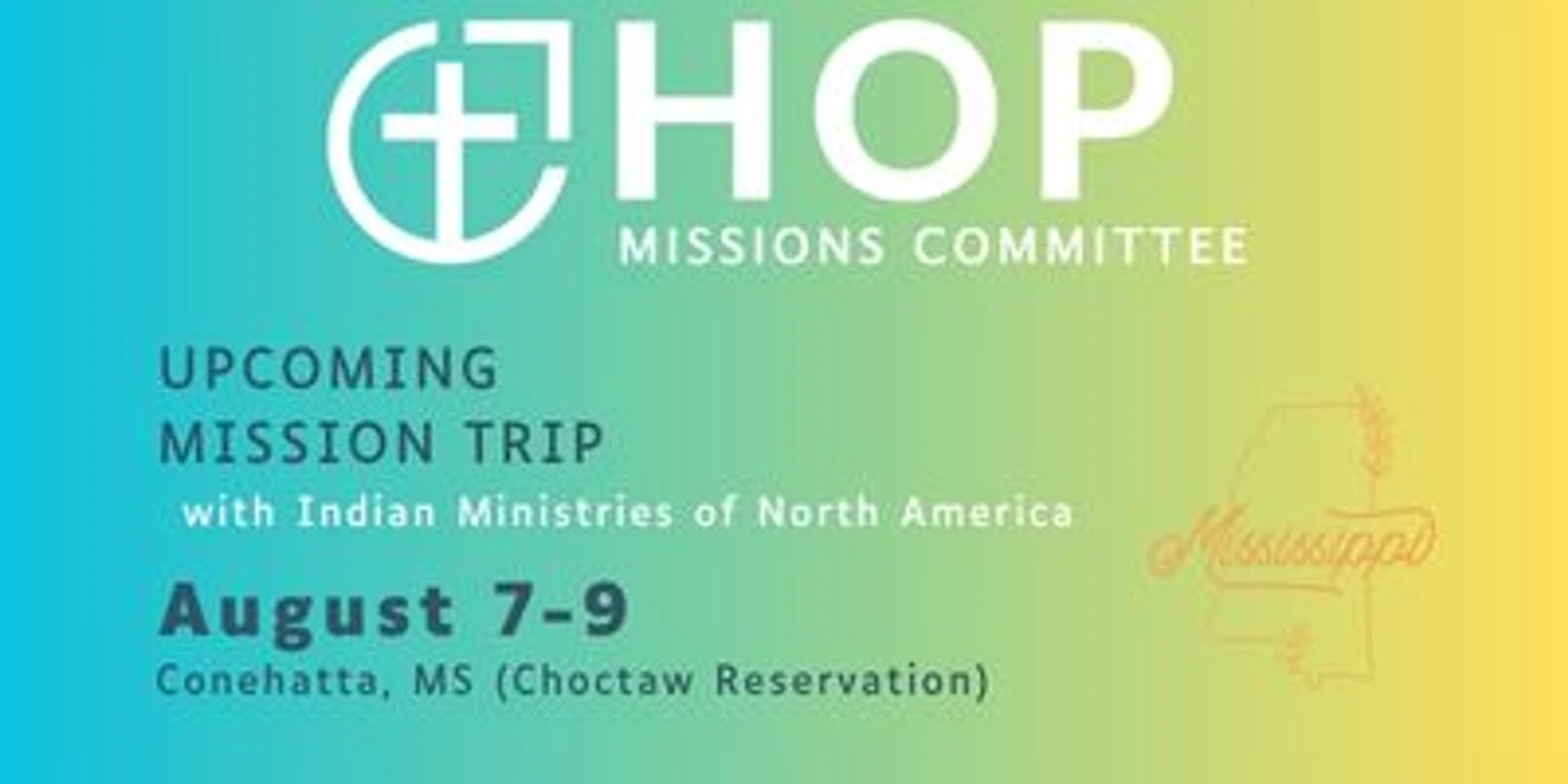 Short Term Missions Trip to Conehatta, MS