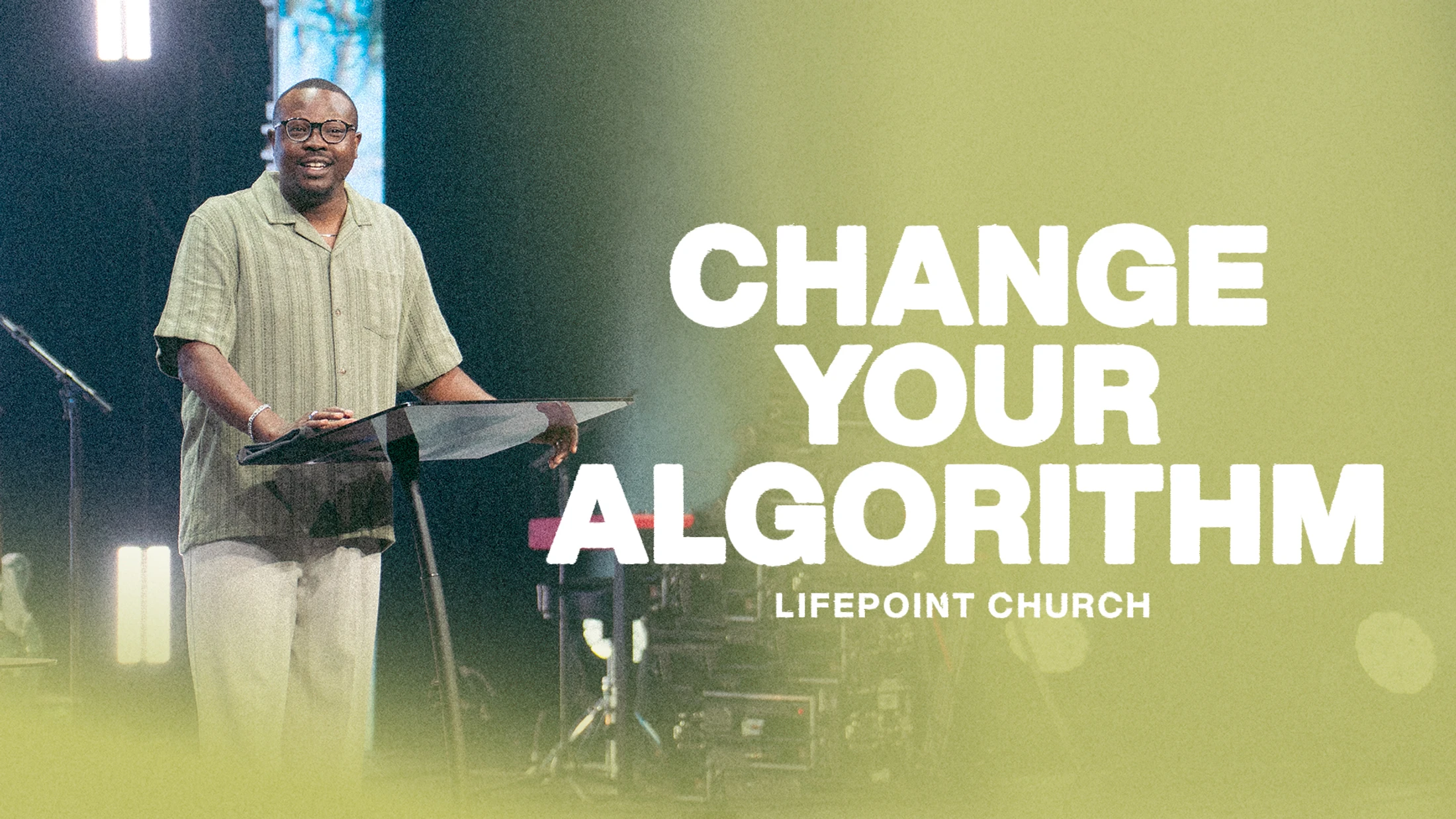 Change Your Algorithm