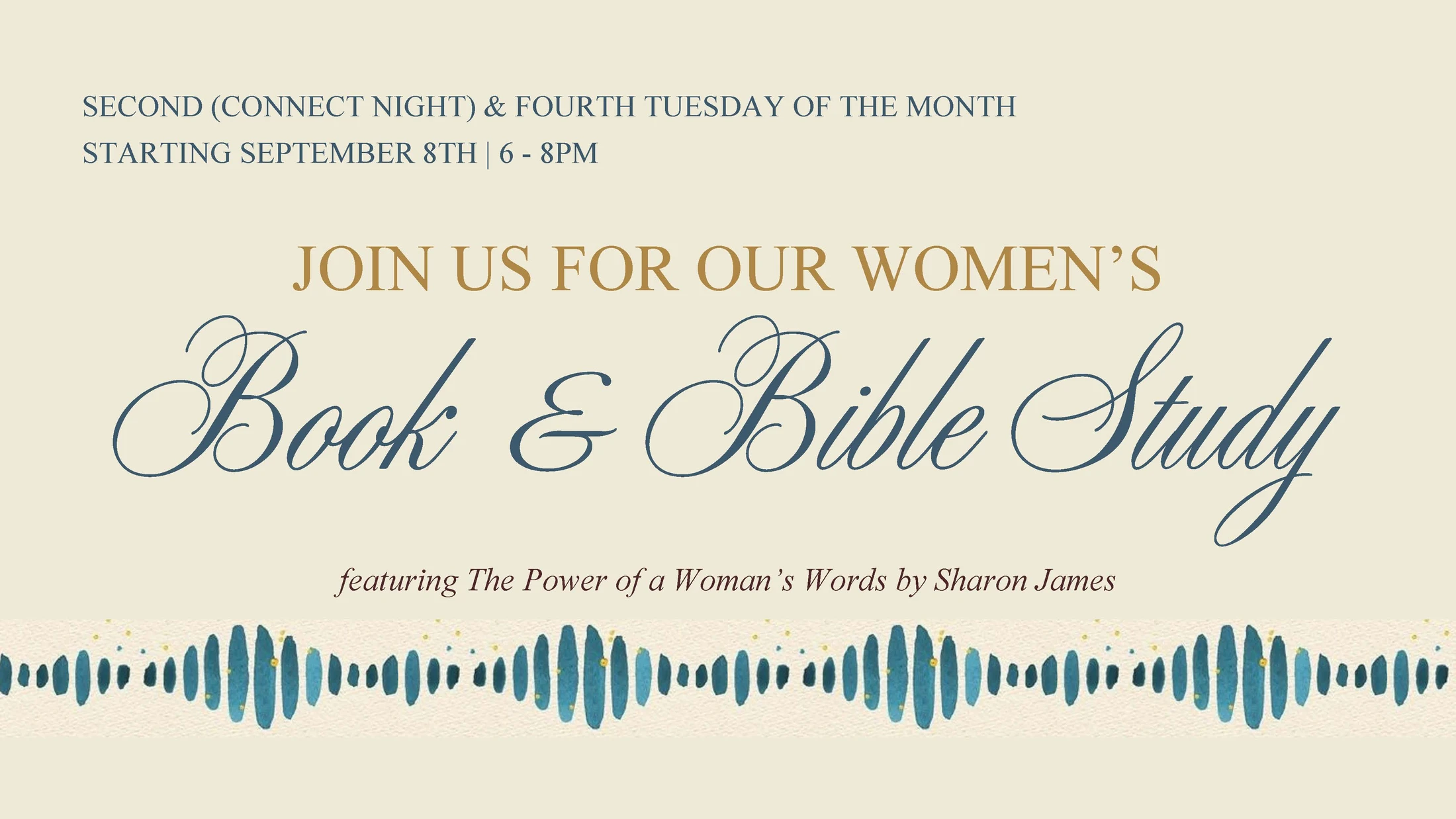 Women's Group - 4th Tuesdays per month