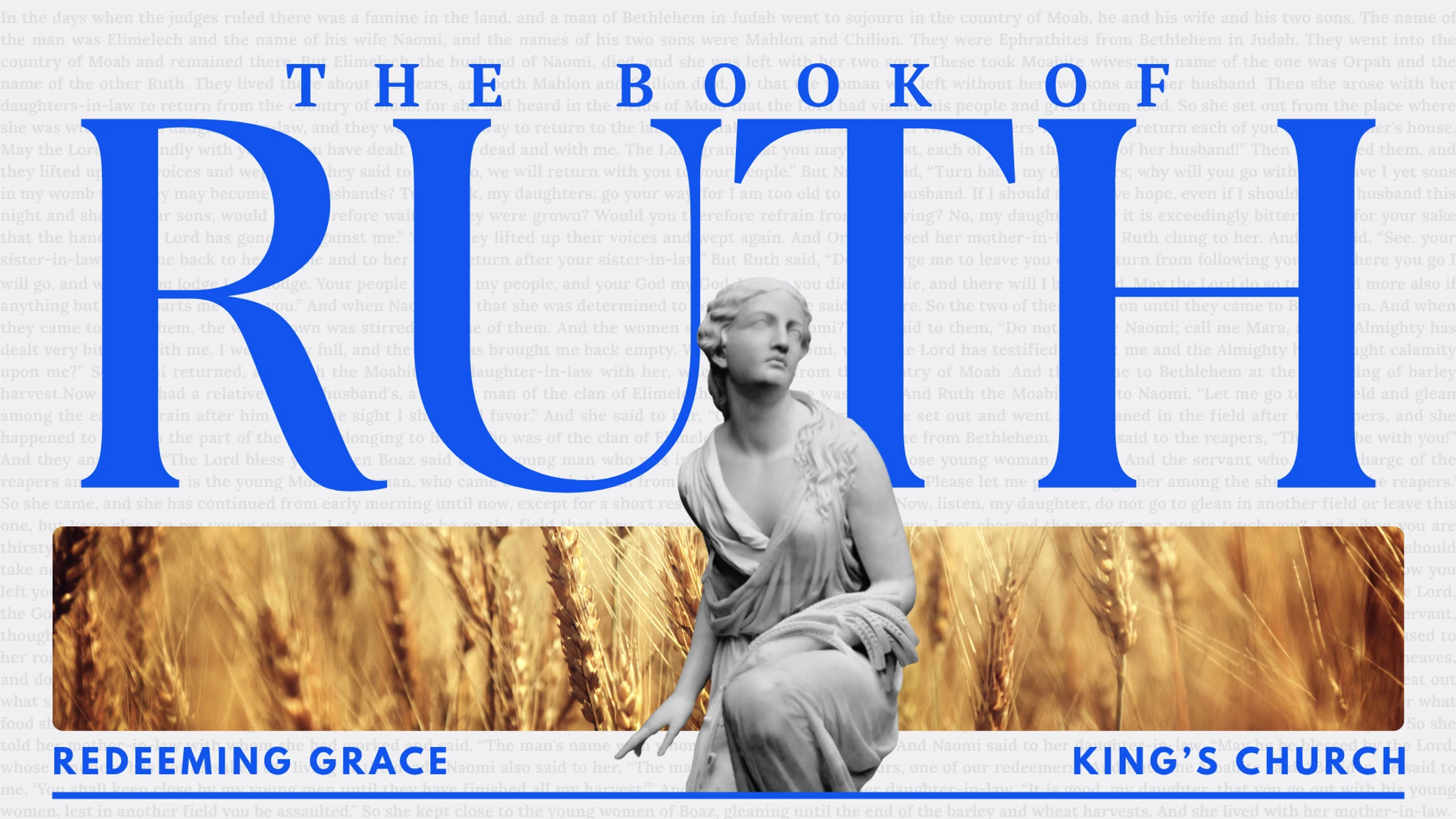 Redeeming Grace: Provision
