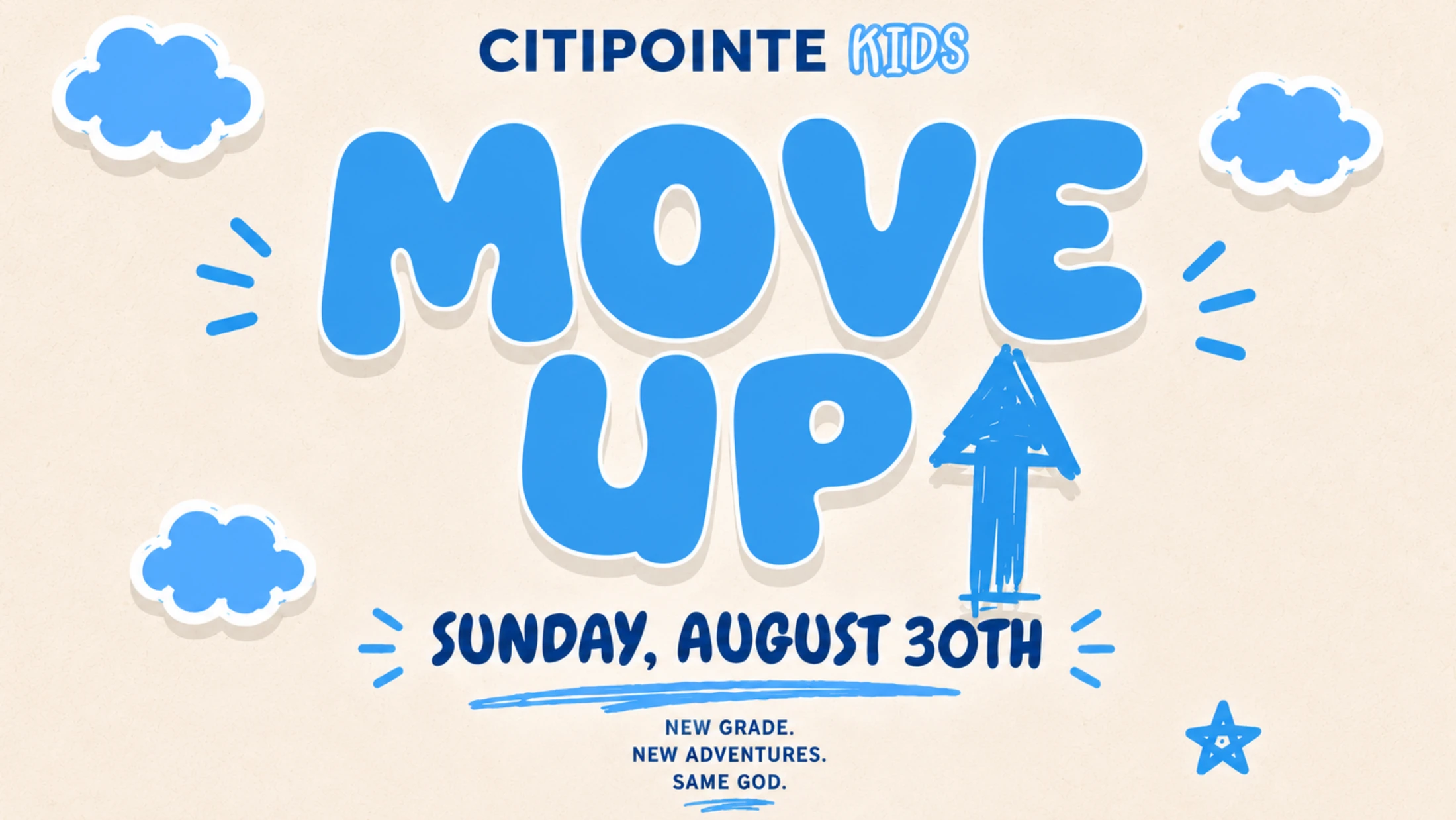 Citipointe Kids - Move up Sunday