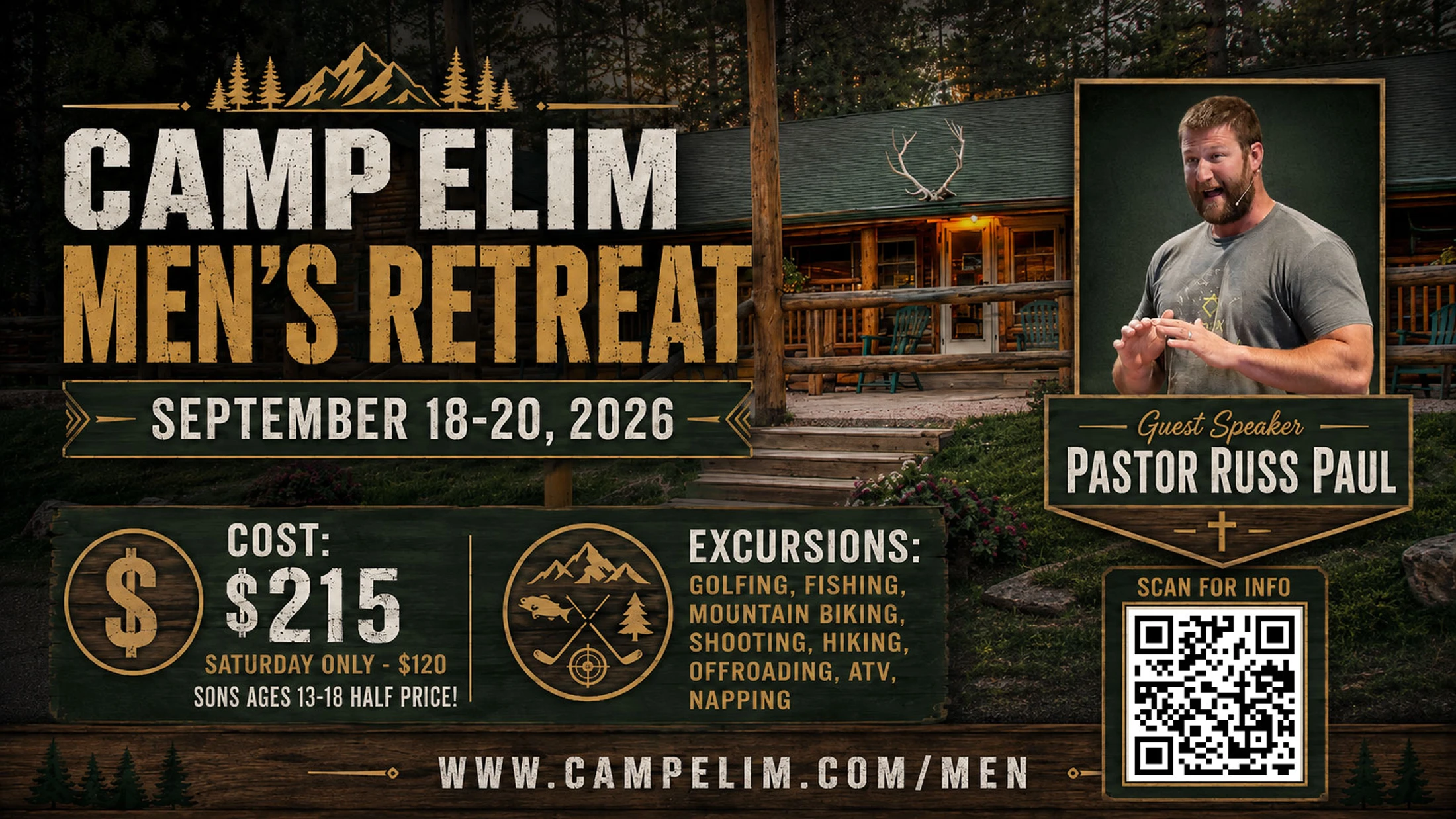Camp Elim Men's Retreat 2026