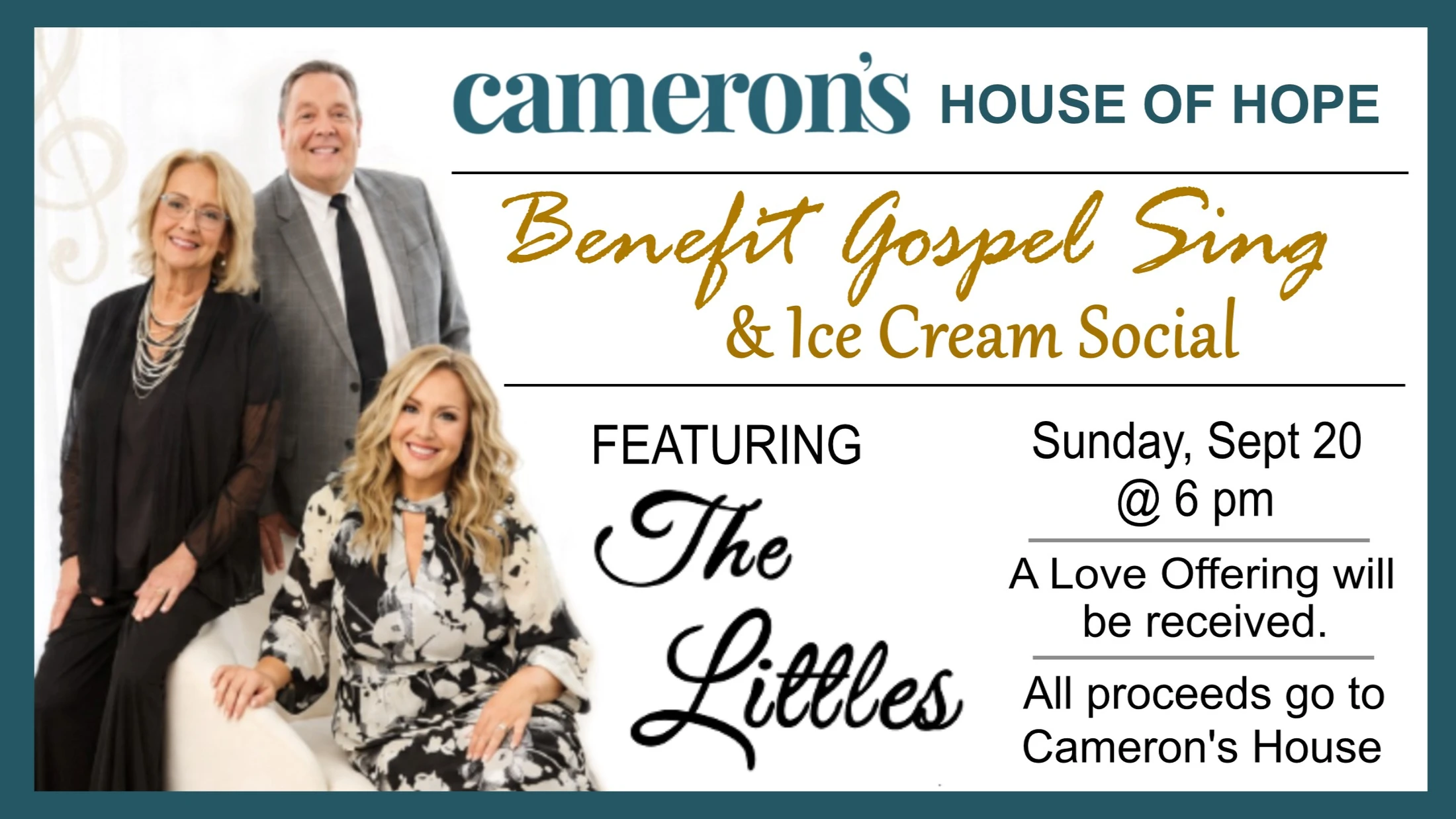 Camerons House Fundraiser
