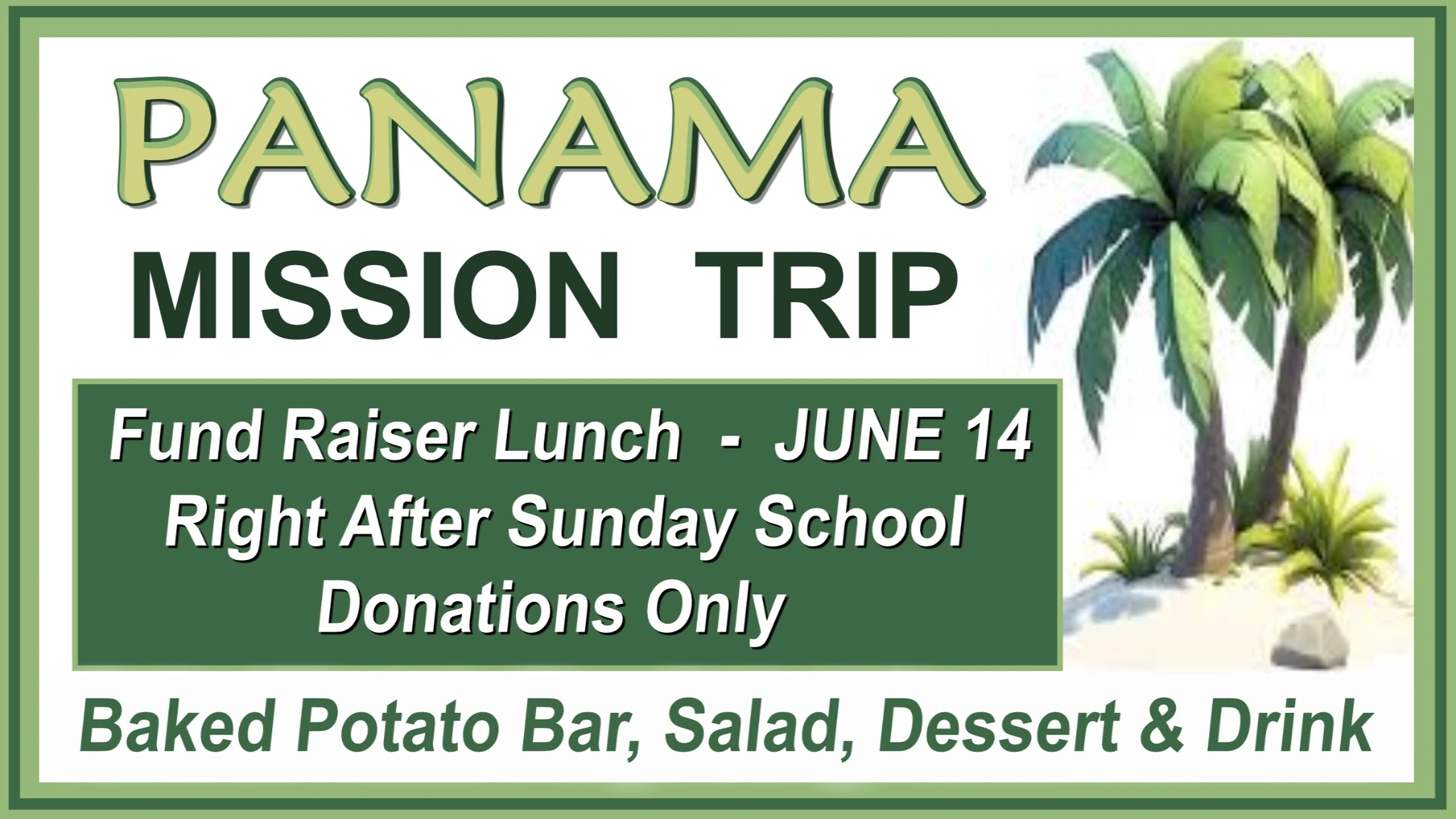 Panama Mission Trip Lunch