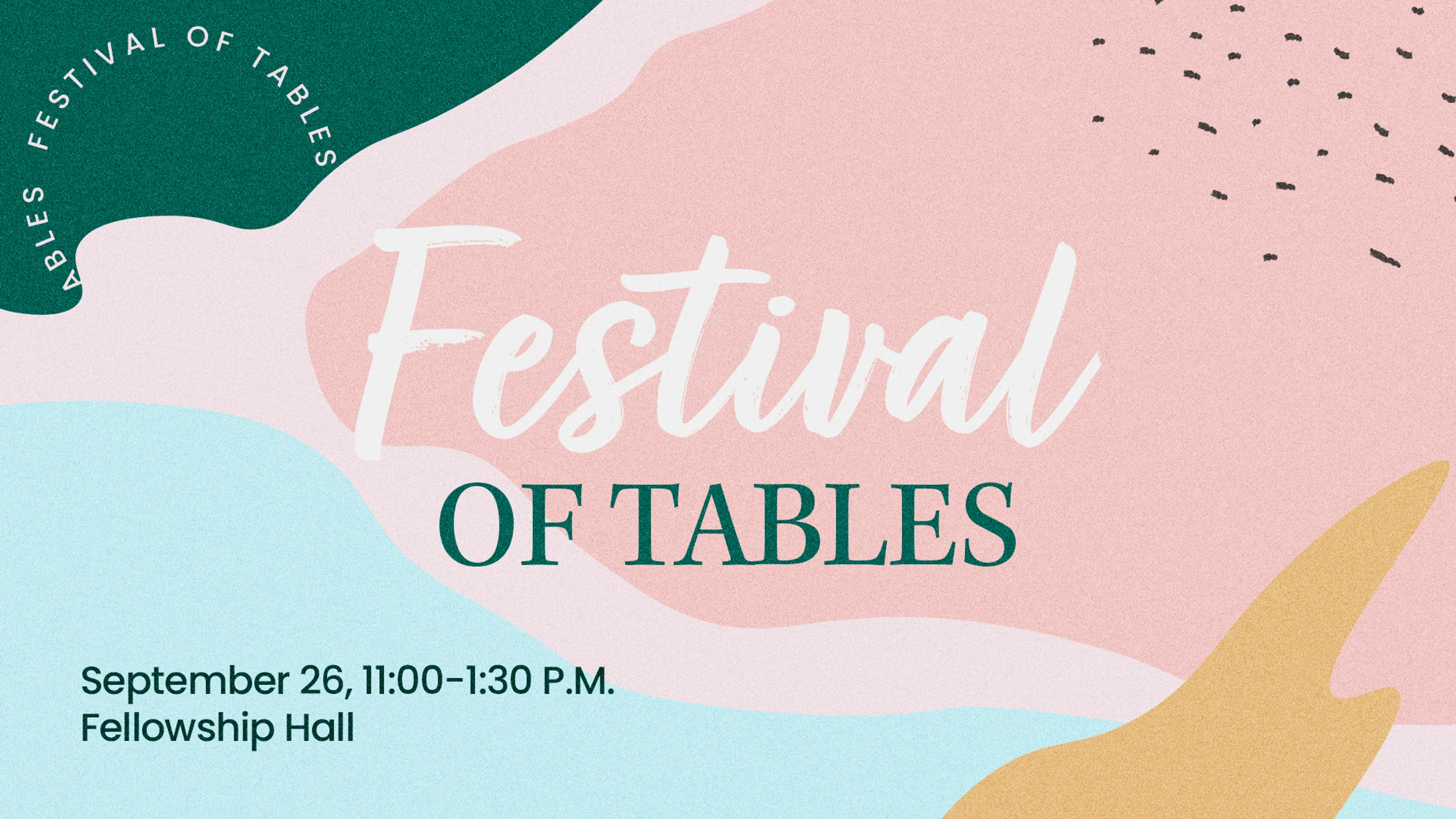 Festival of Tables 2026