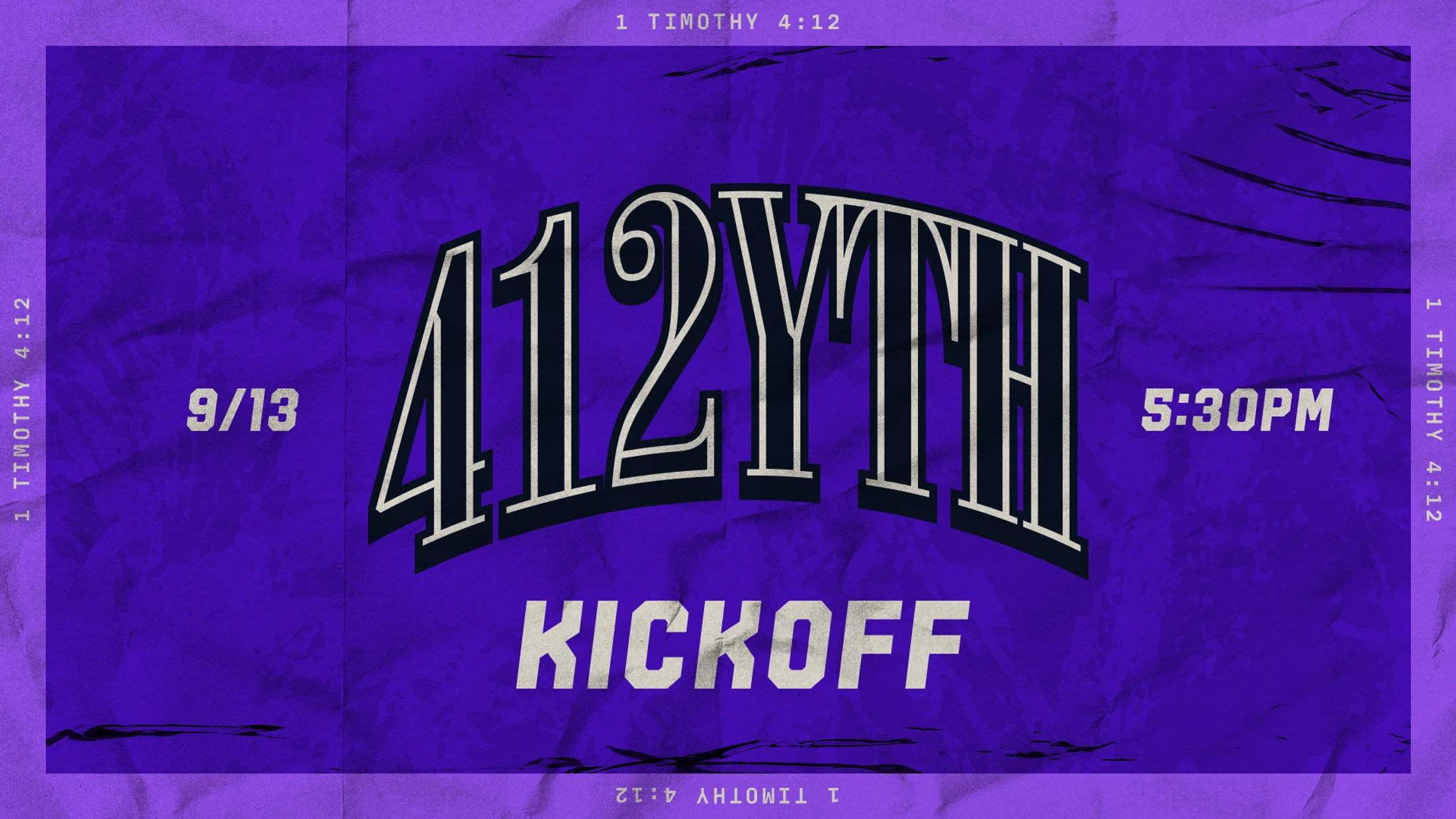 412 YTH Kickoff