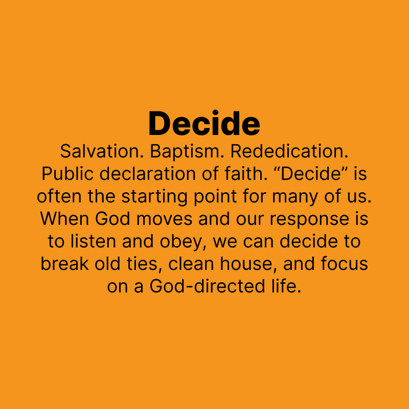 Decide