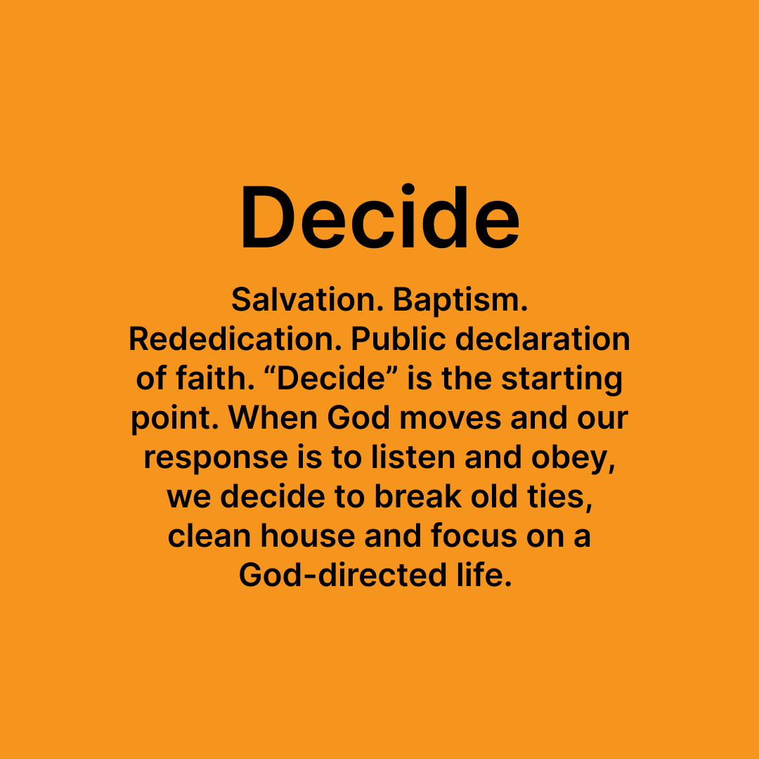 Decide