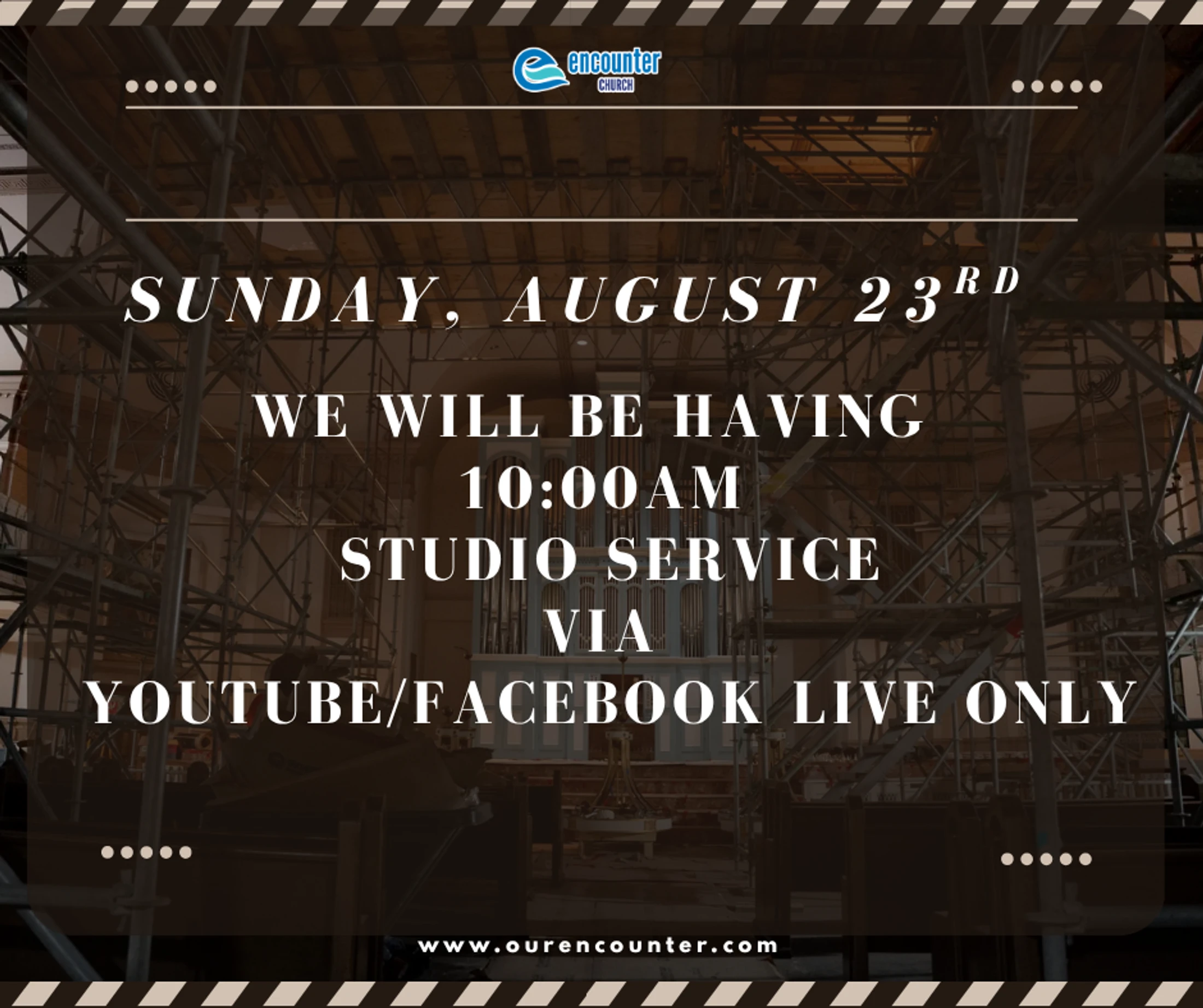 Studio Service (Youtube/Facebook Live Only)