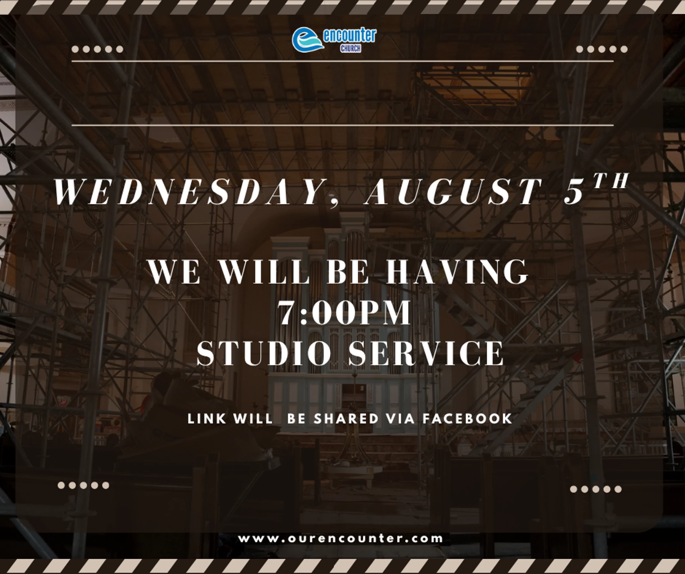Studio Service (Youtube/Facebook Live Only)