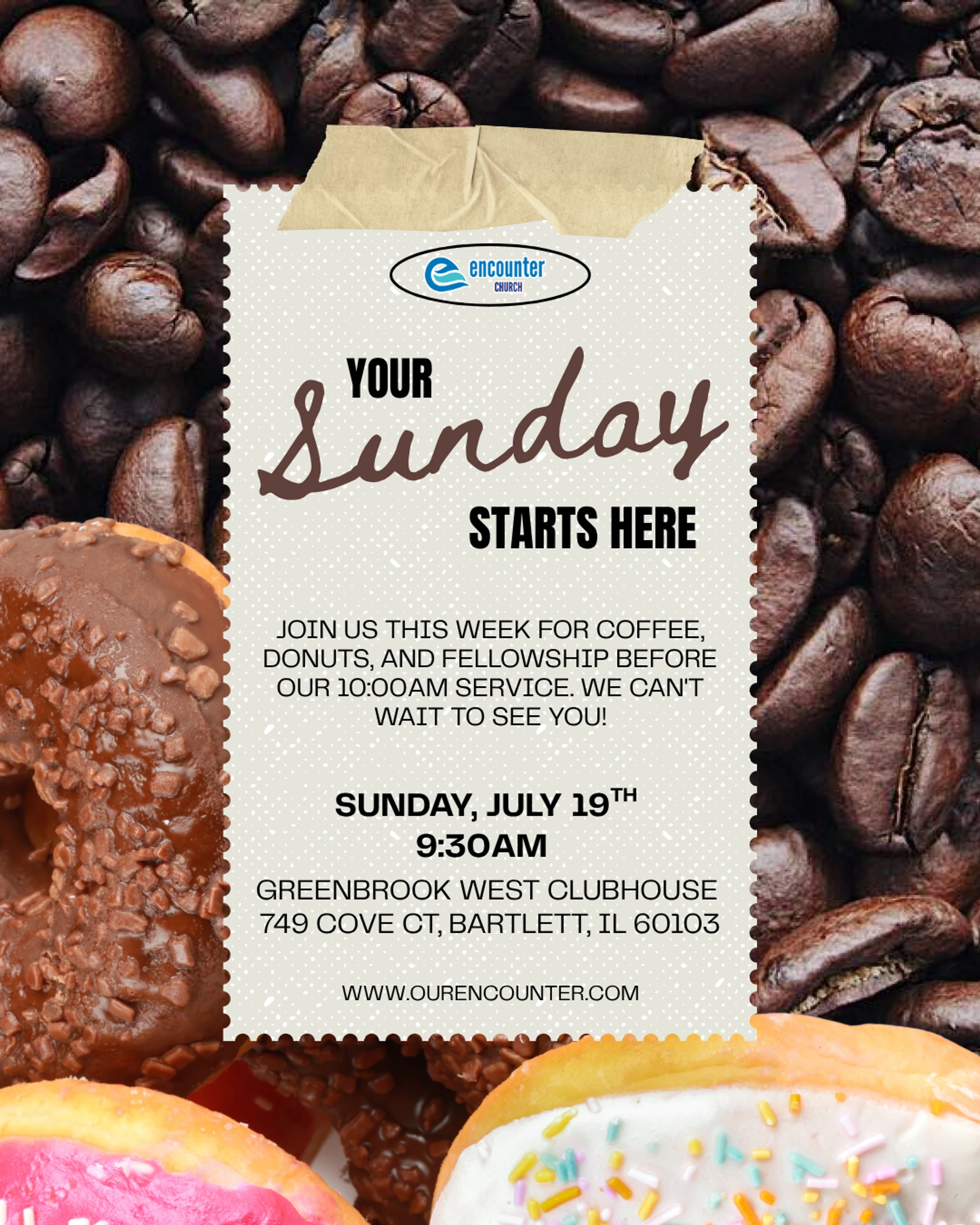 Dive Deep and Donuts In-Person Service