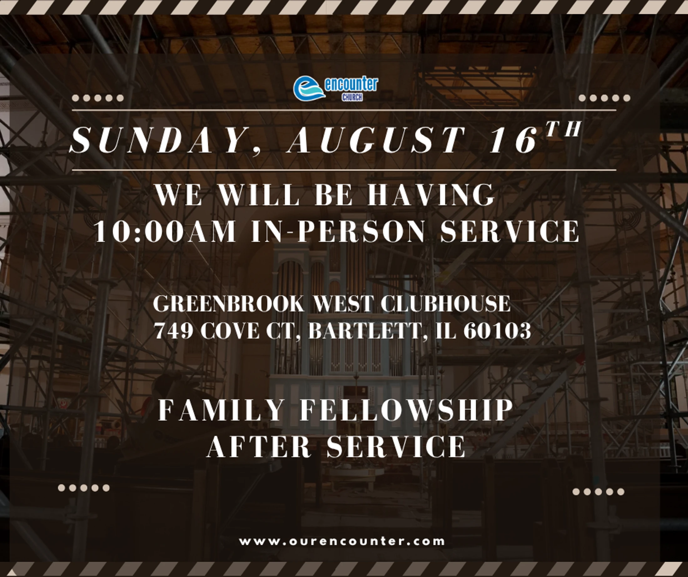 In-Person Service (Family Fellowship Following)