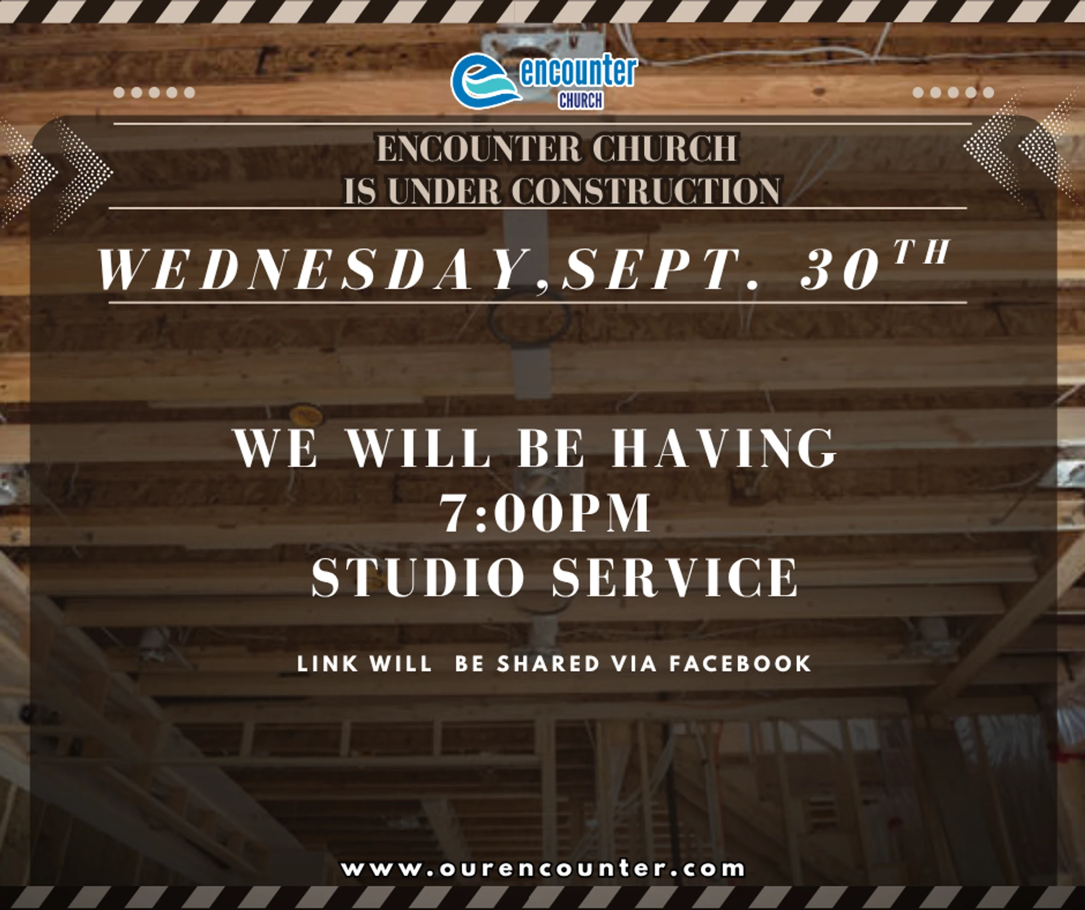 Midweek: Studio Service (Youtube/Facebook Live Only)