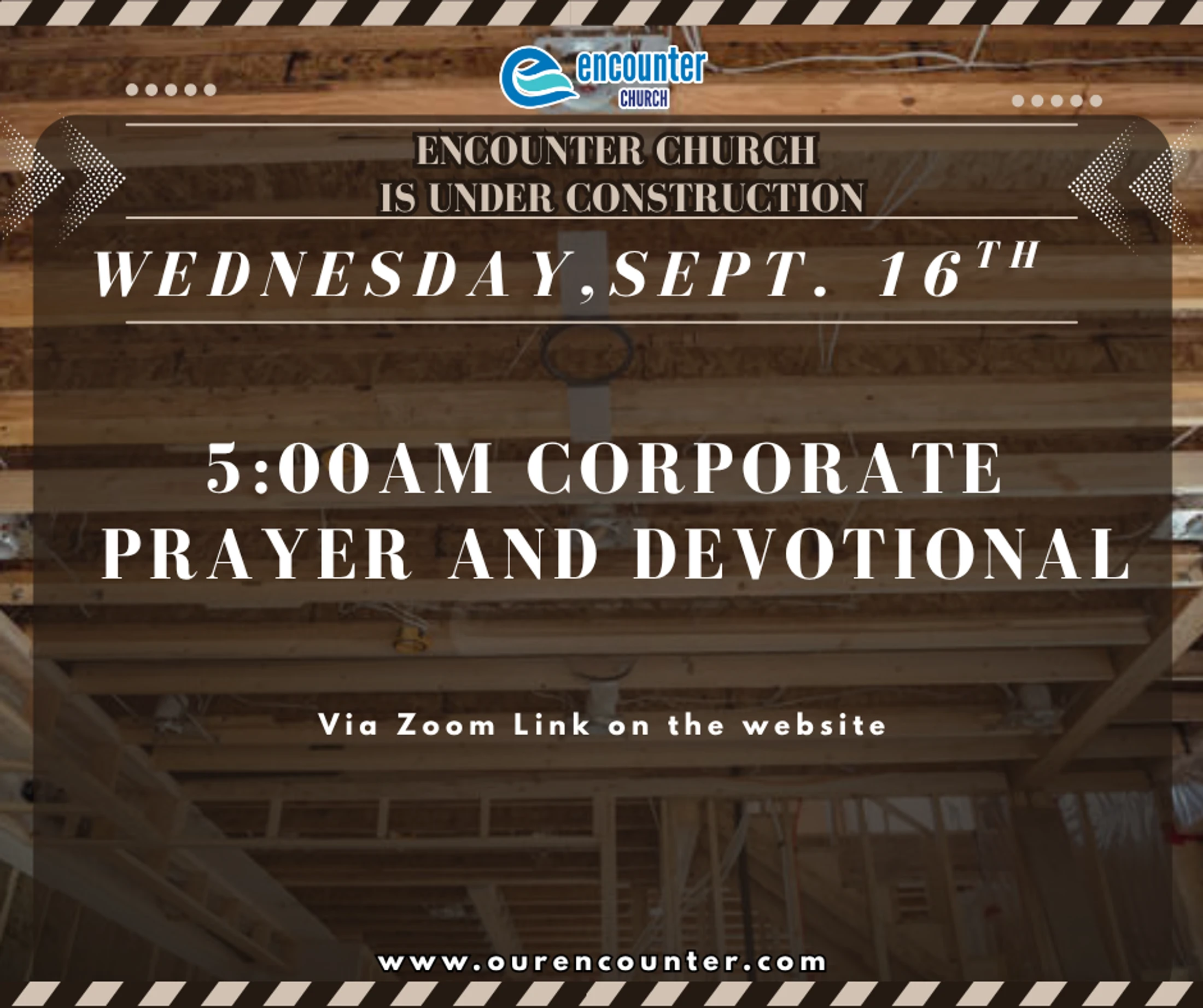 5AM Prayer and Devo via Zoom