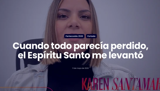 Cuando todo Parecía Perdido, el Espíritu Santo Me Levanto