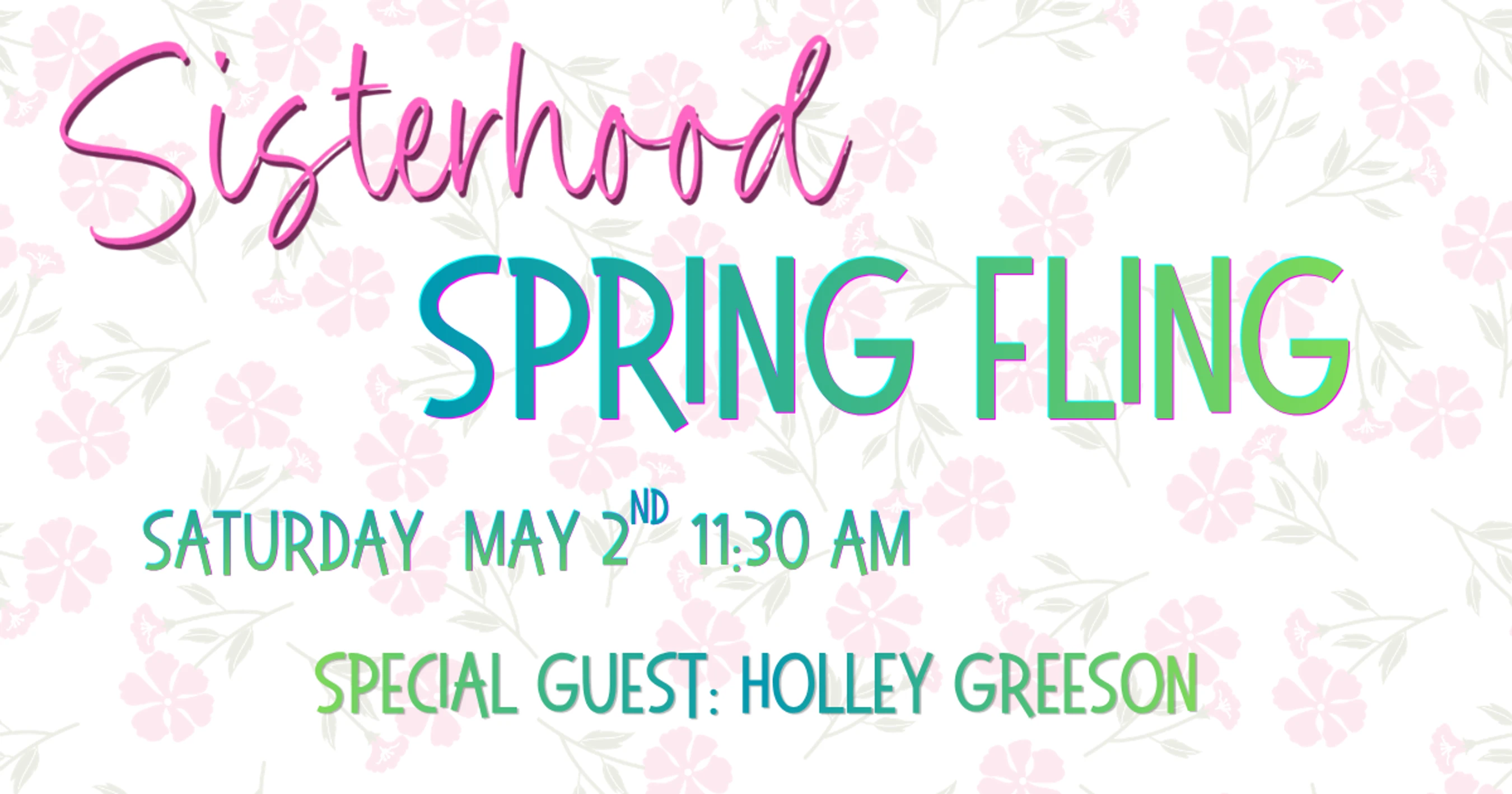 Ladies Spring Fling