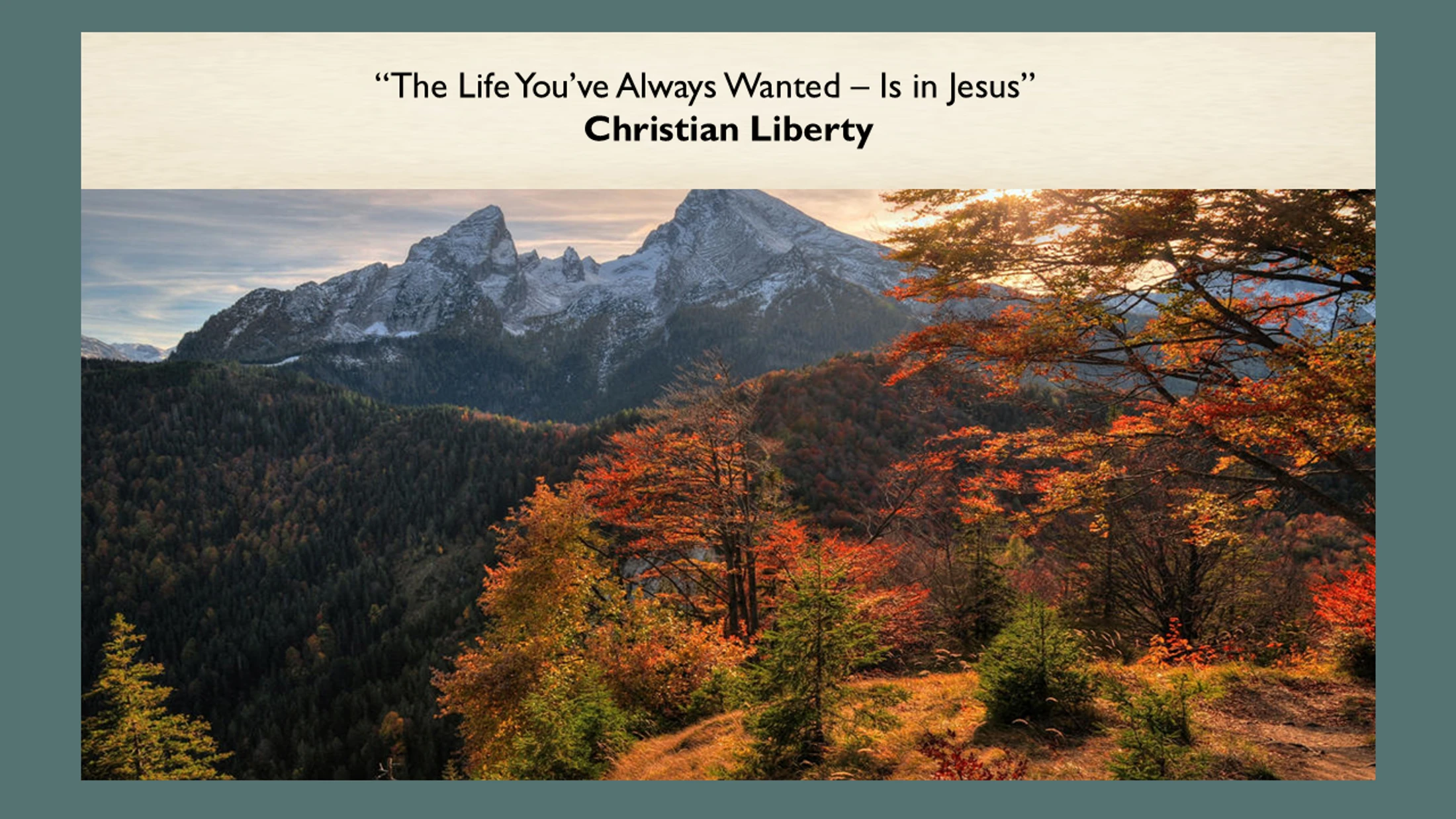 Christian Liberty