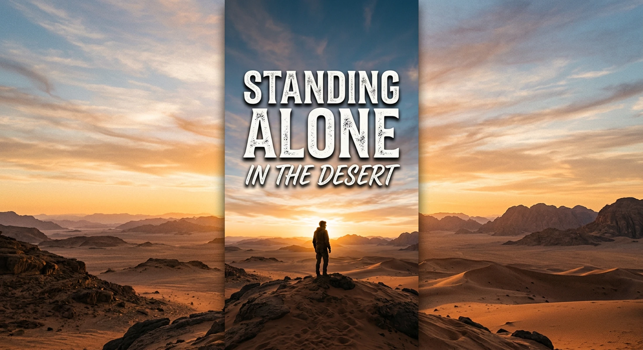 Standing Alone in the Desert