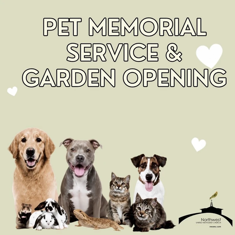 Pet Memorial Service and Garden Opening