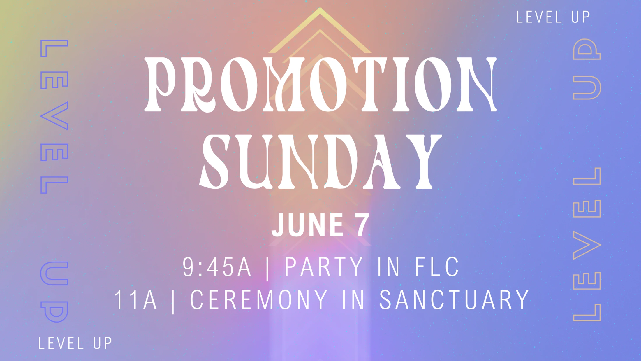 Promotion Sunday