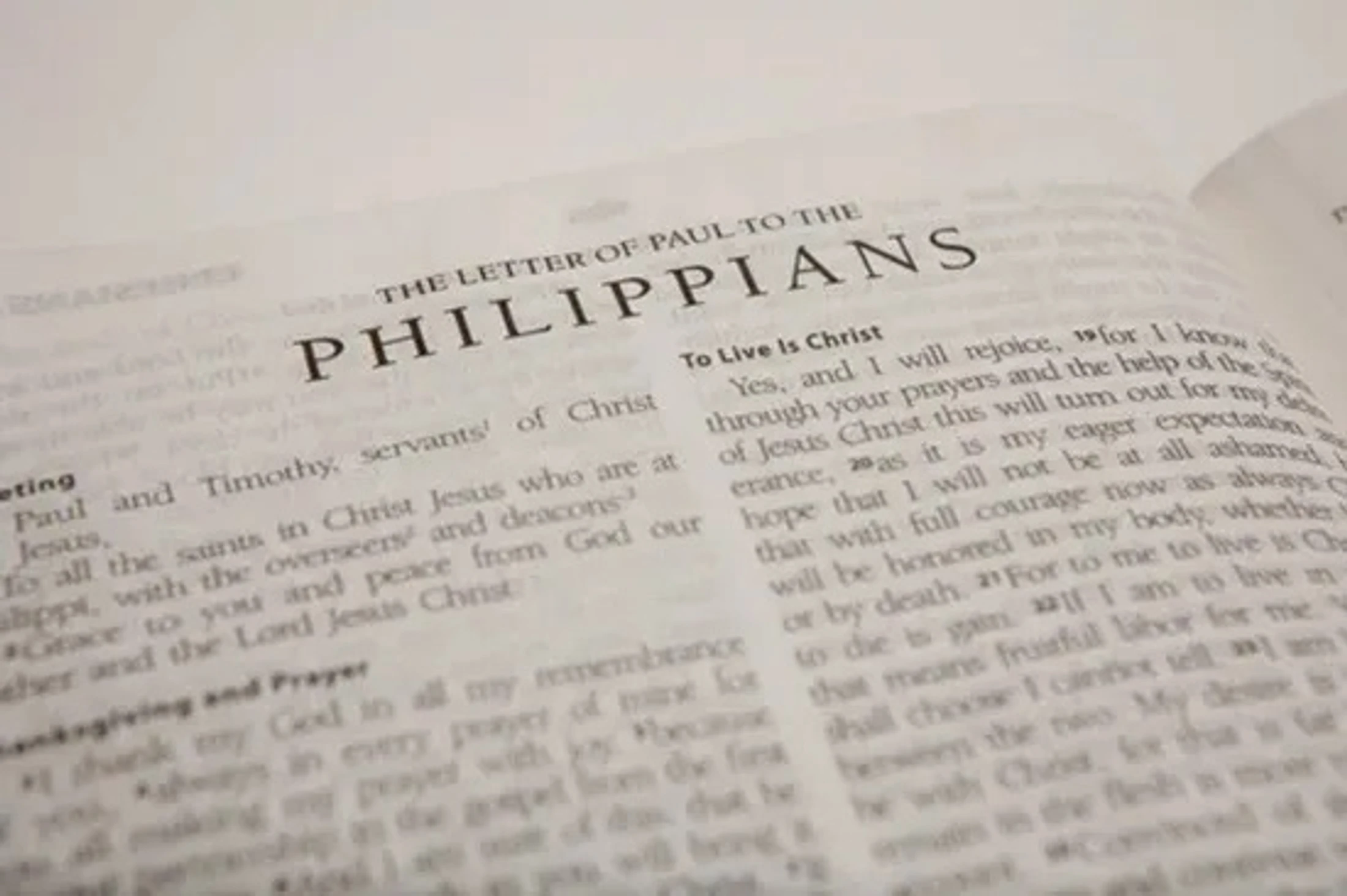 Live Worthy of the Gospel of Christ