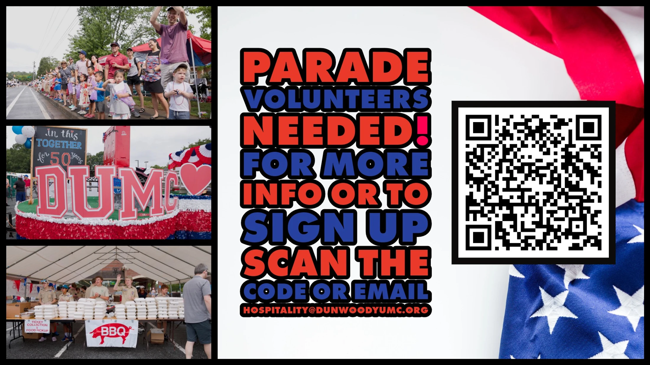 4th of July Parade Volunteers