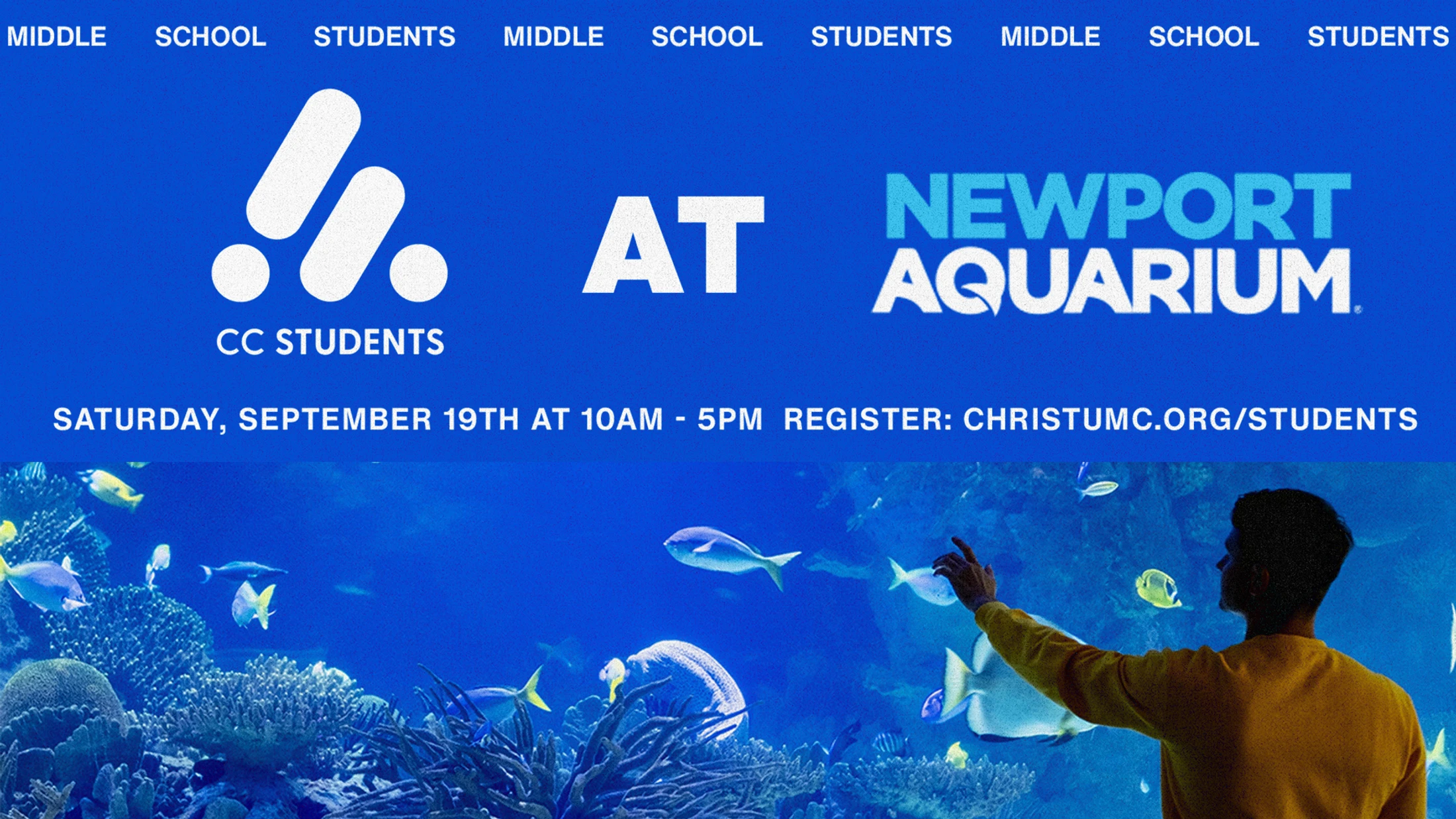 CC Students Field Trip: Newport Aquarium