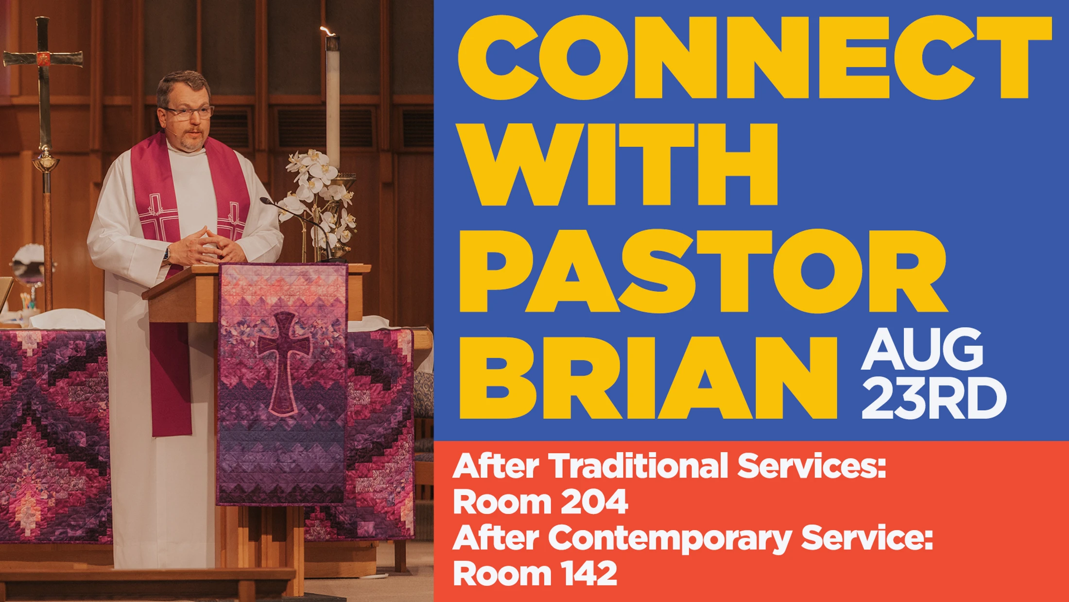 Connect With A Pastor