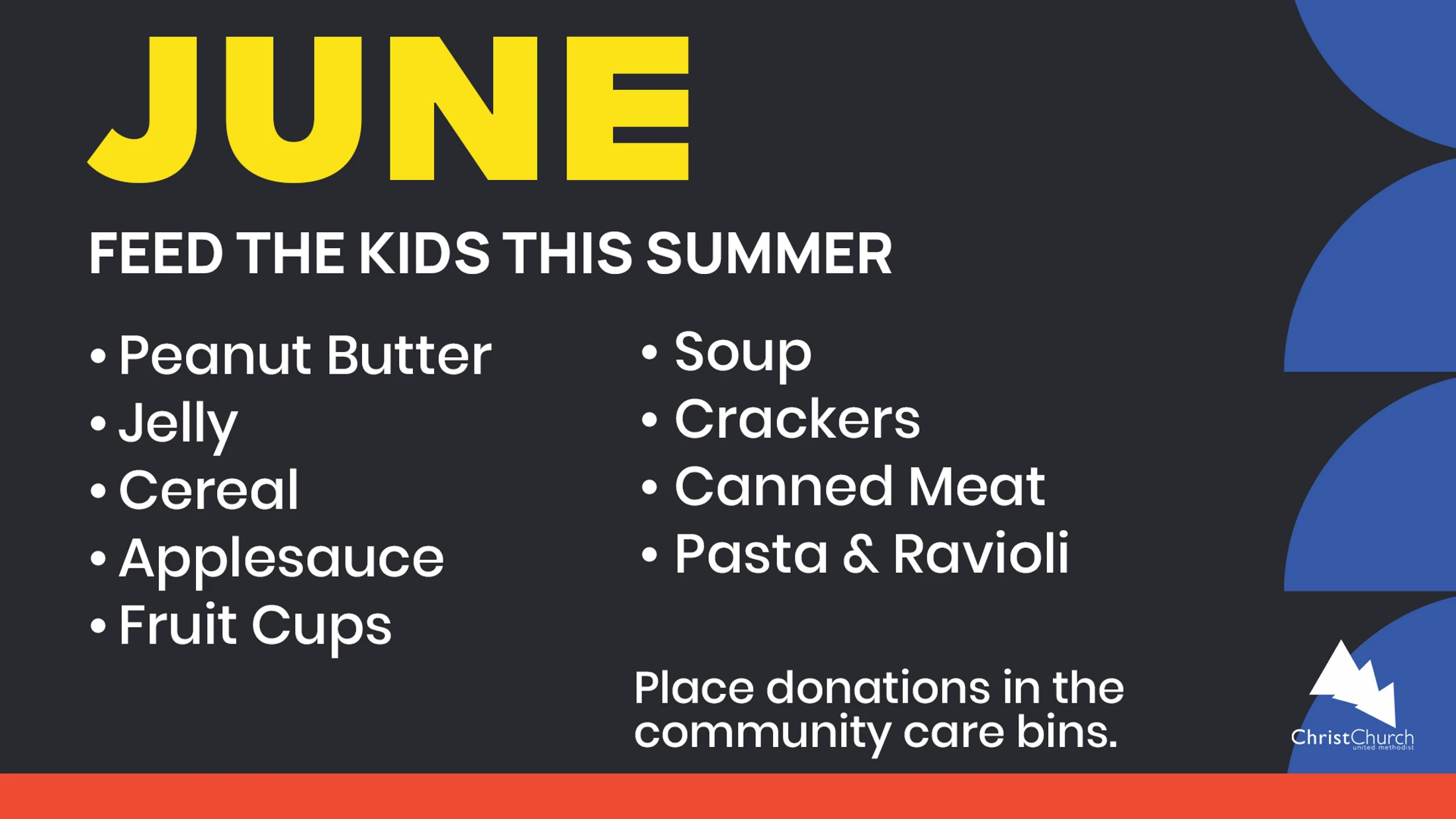Community Cares June