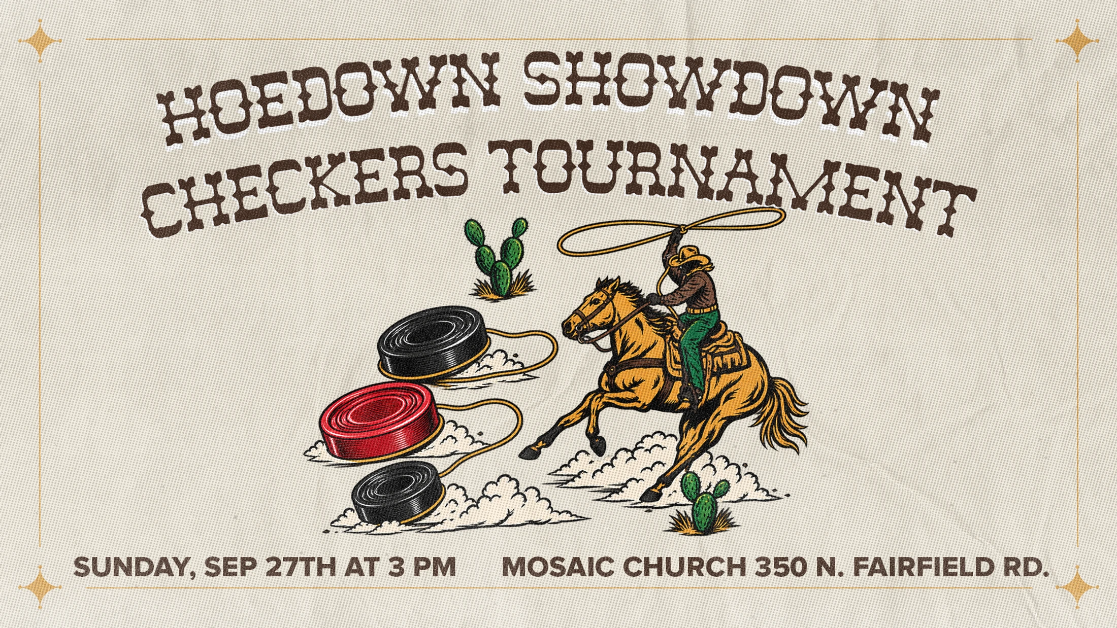 Checkers Tournament - Sponsored by YAK
