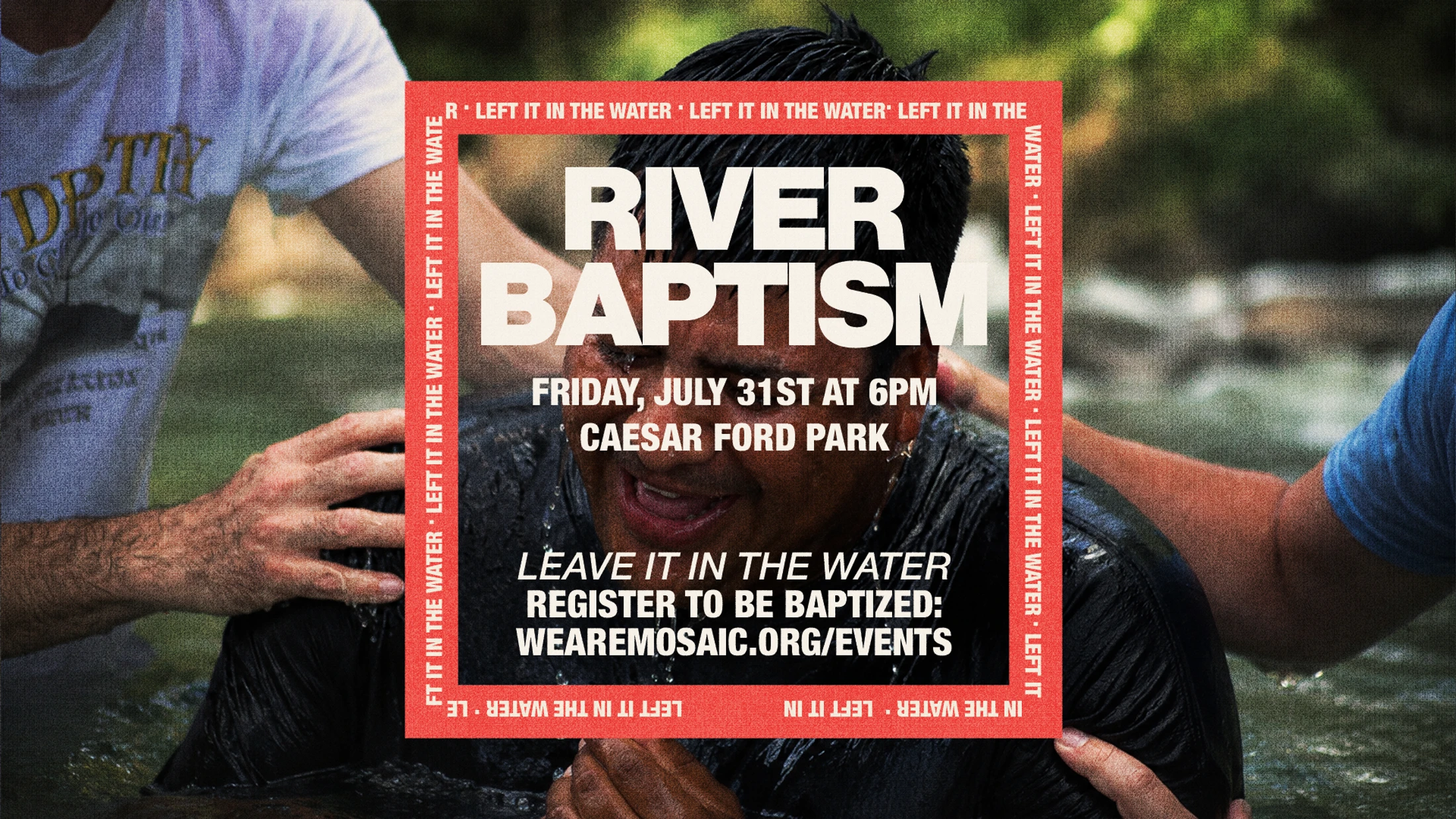 Register For River Baptisms
