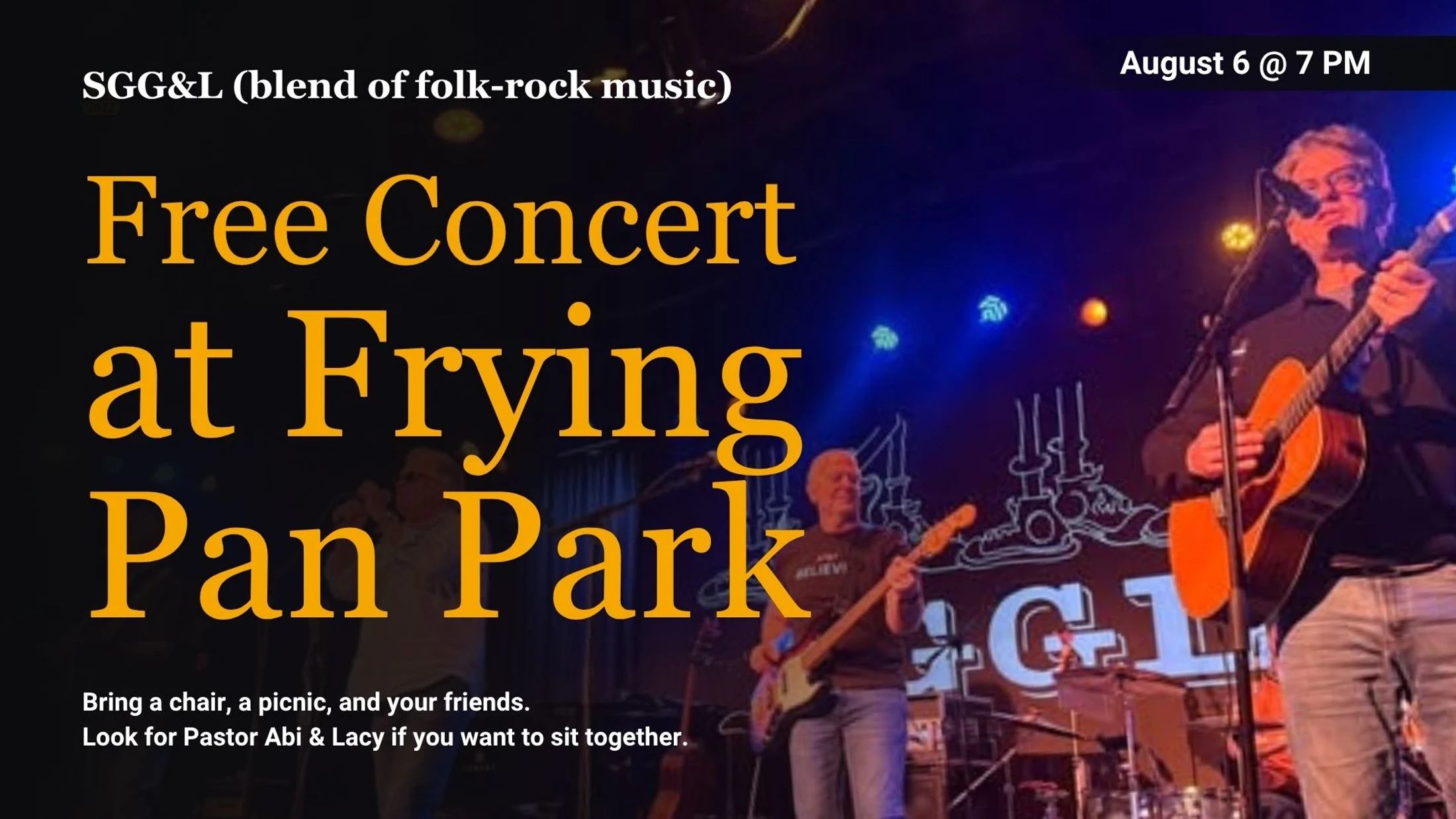 SGG&L Concert at Frying Pan Park