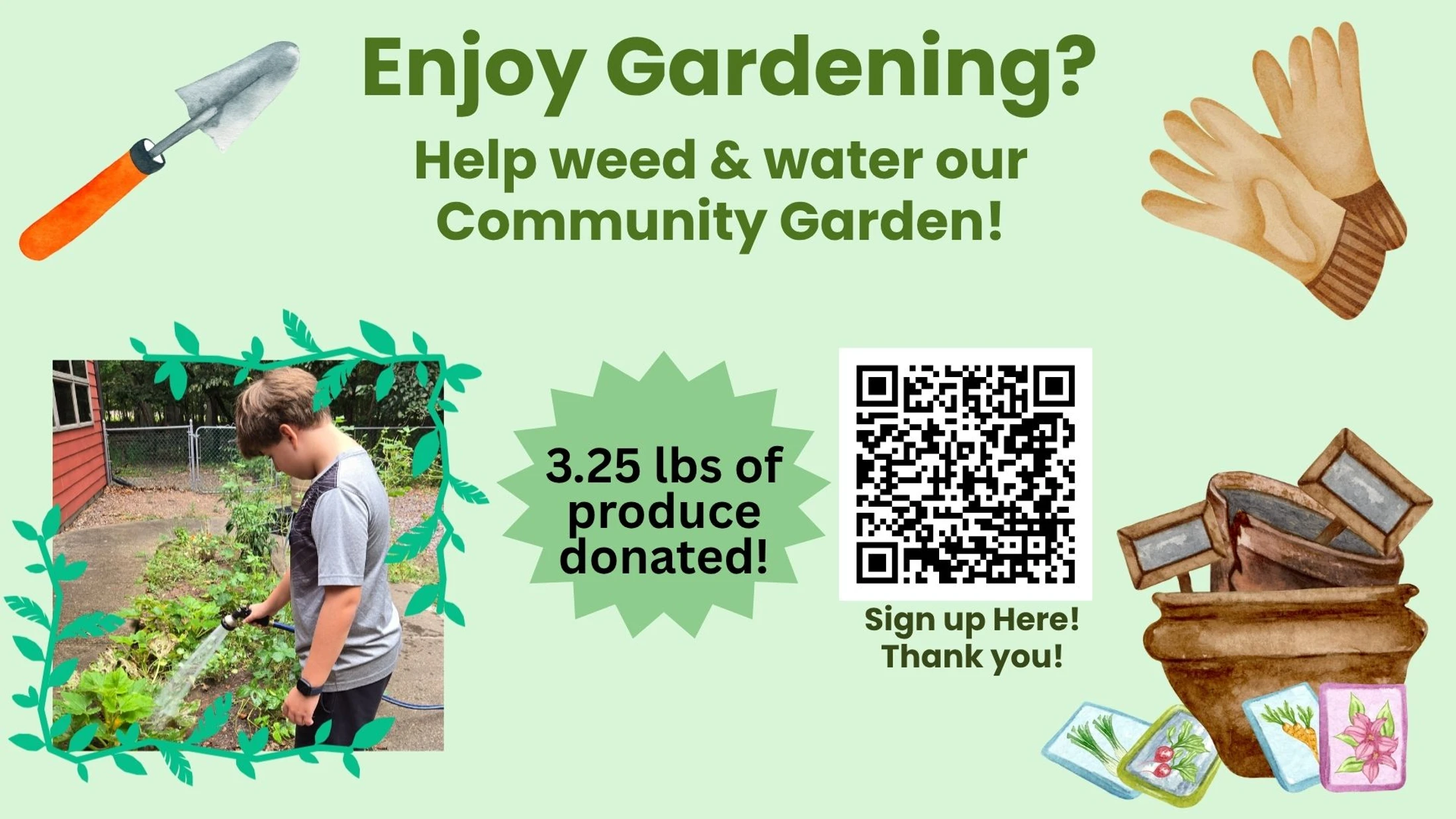 Community Garden Help