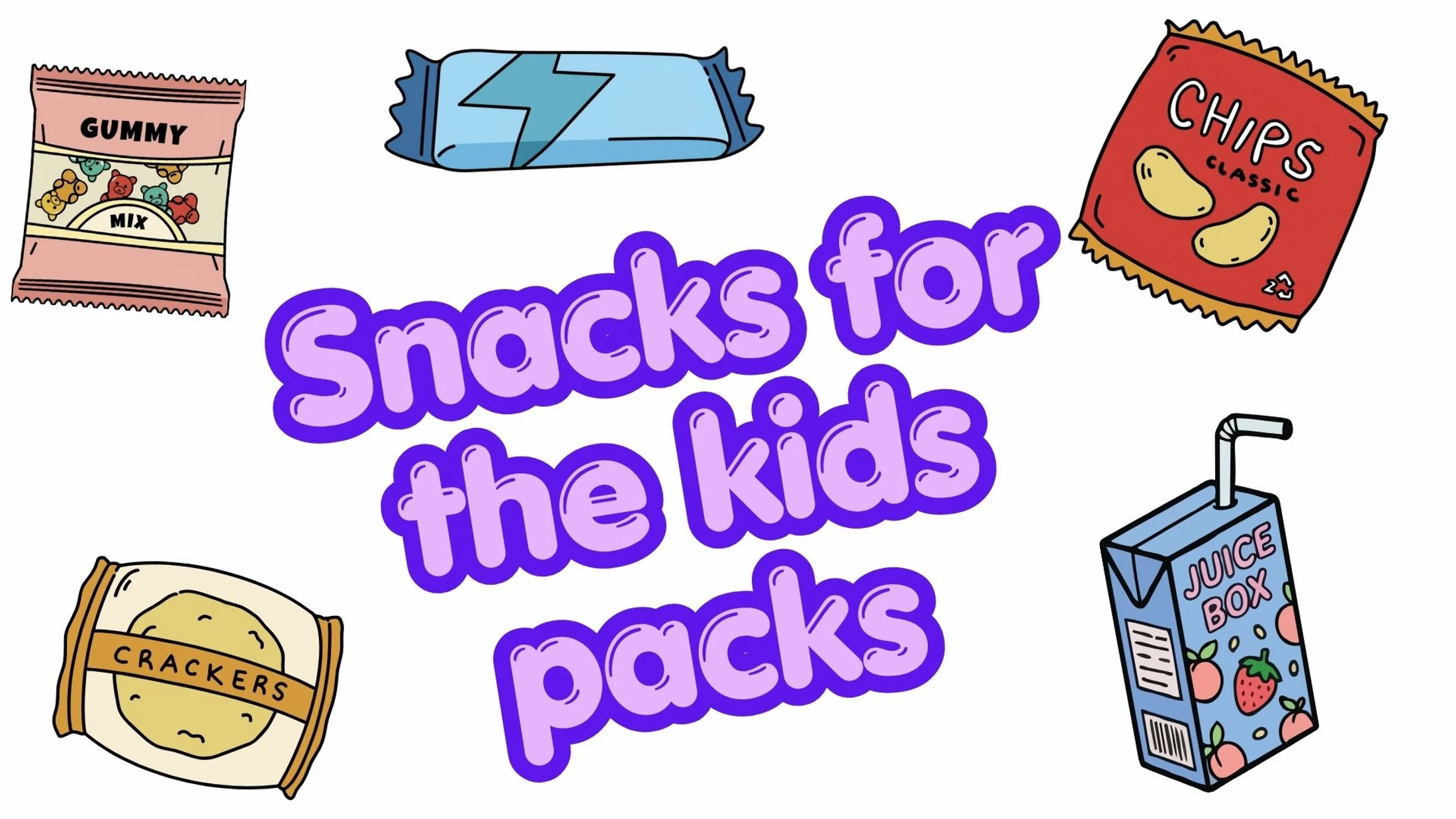 Snacks for Kids Packs