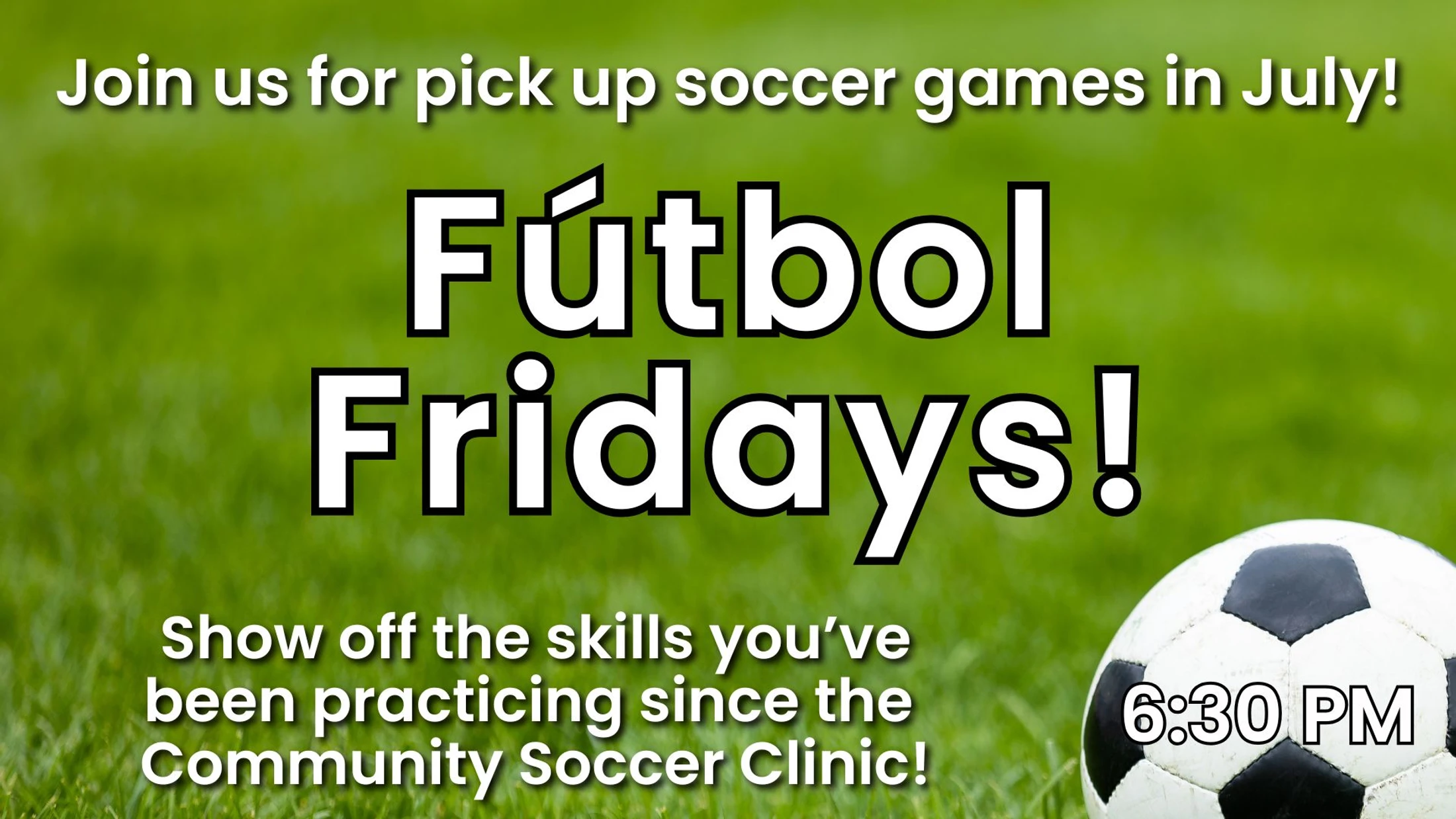 Fútbol Fridays!