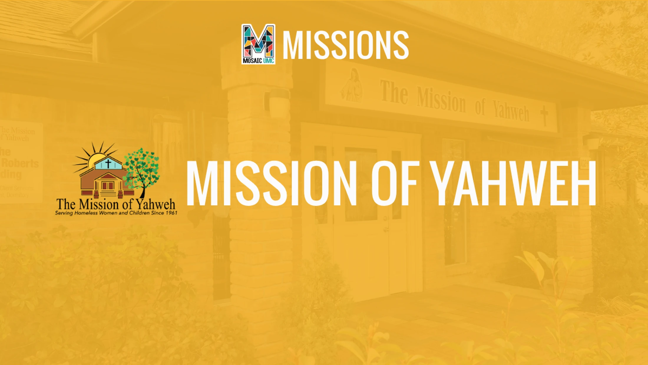 Serve with Children at Mission of Yahweh