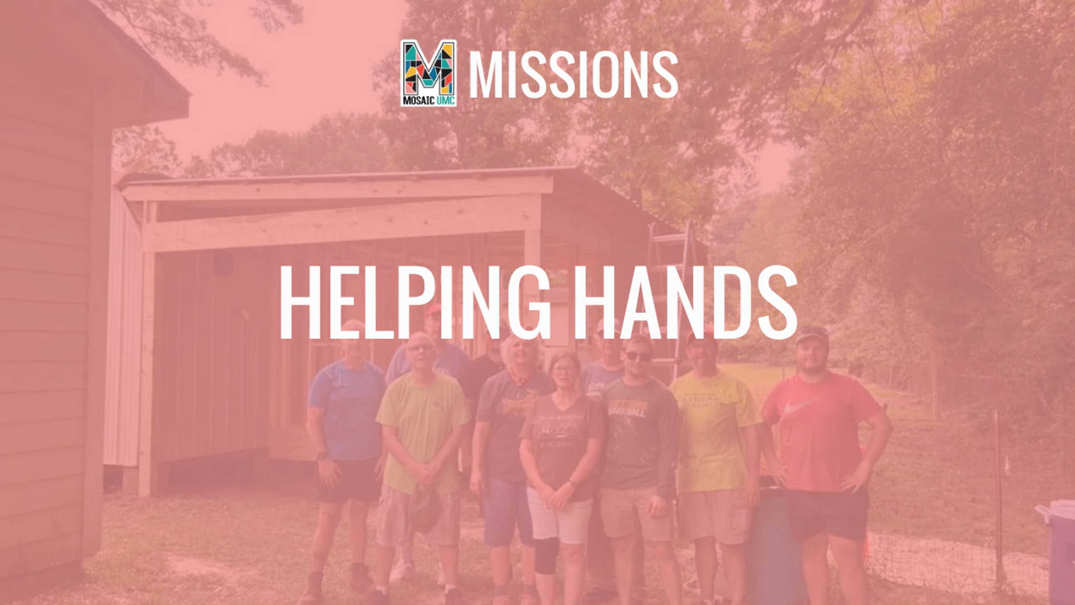 Helping Hands: September Serve Dates