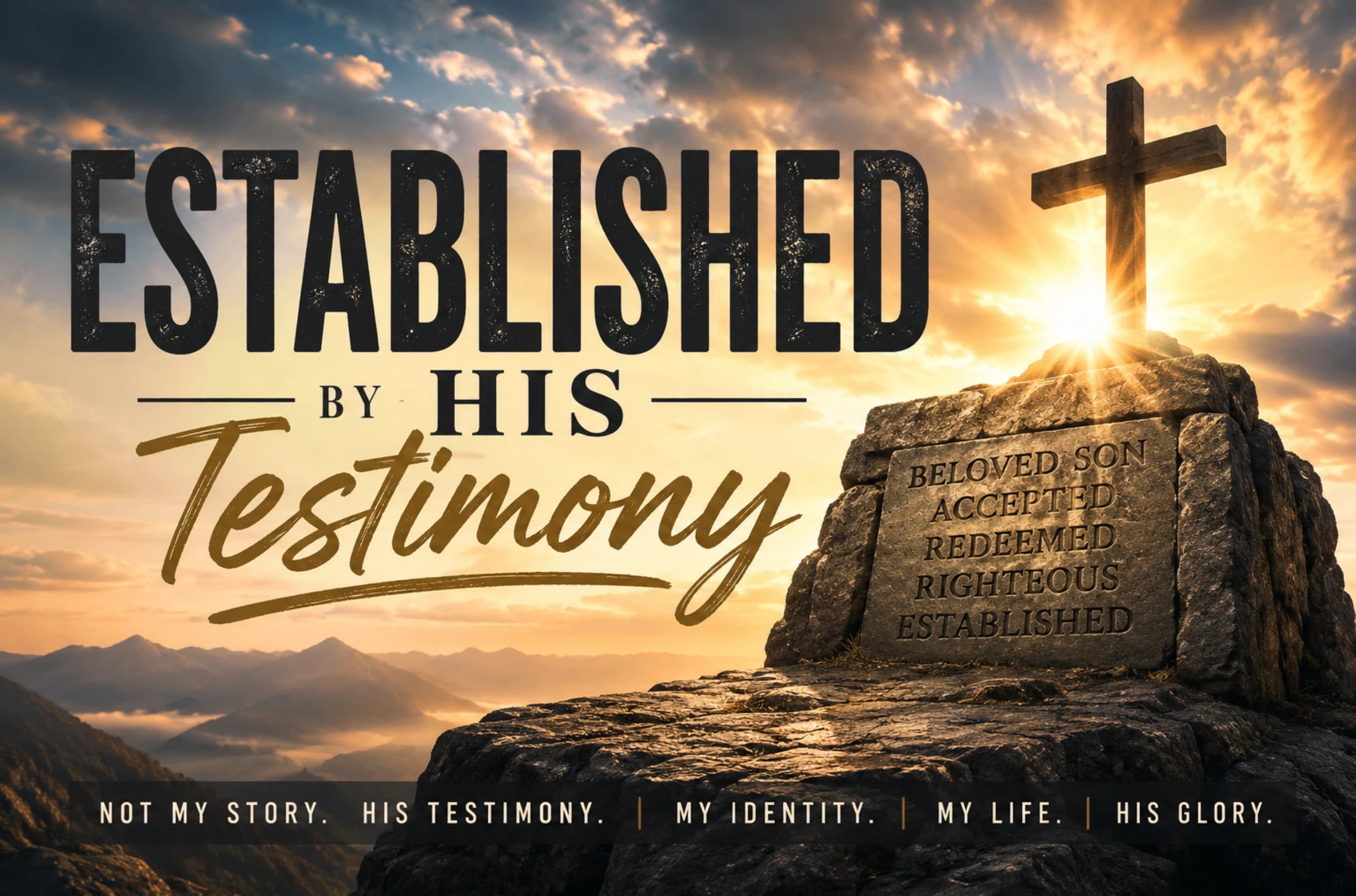 “Established By His Testimony”