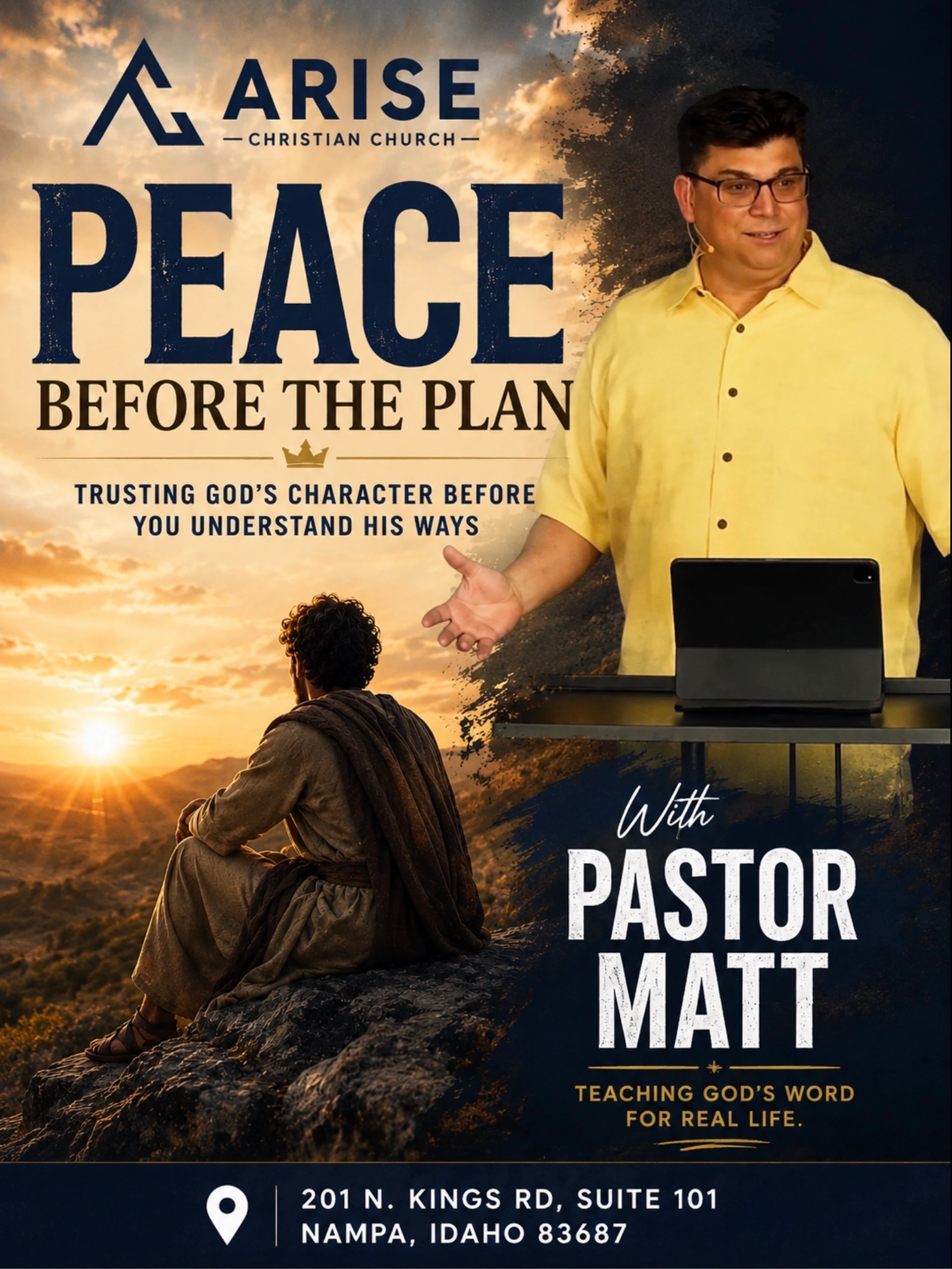 “Peace Before The Plan”