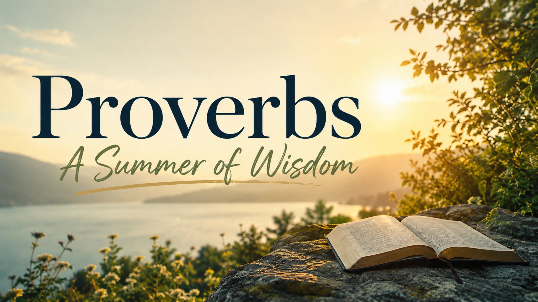 Proverbs ~ A Summer of Wisdom