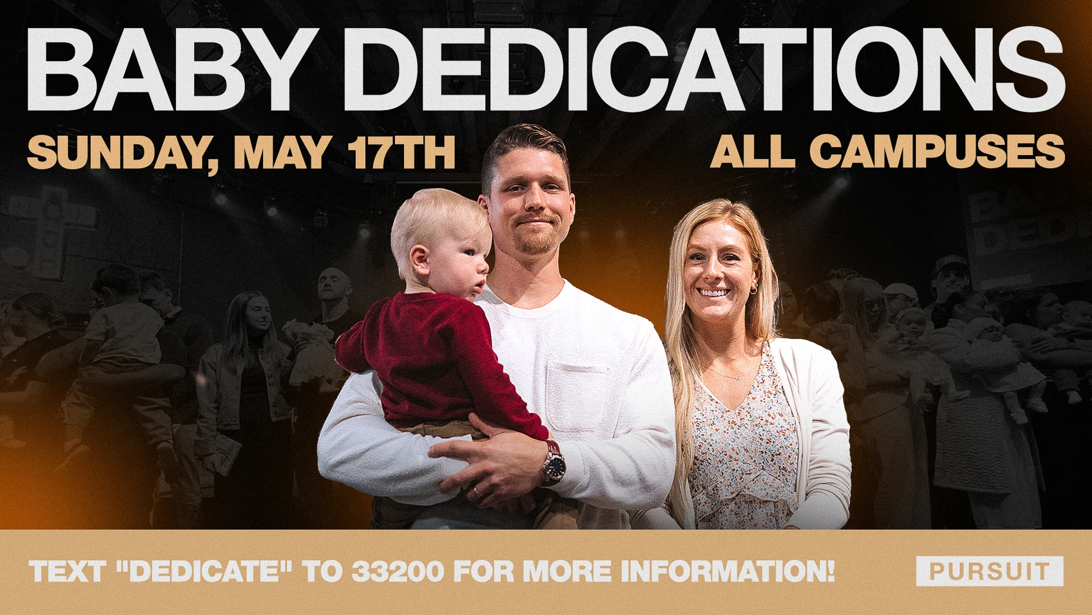 Baby Dedication Sunday at All Campuses