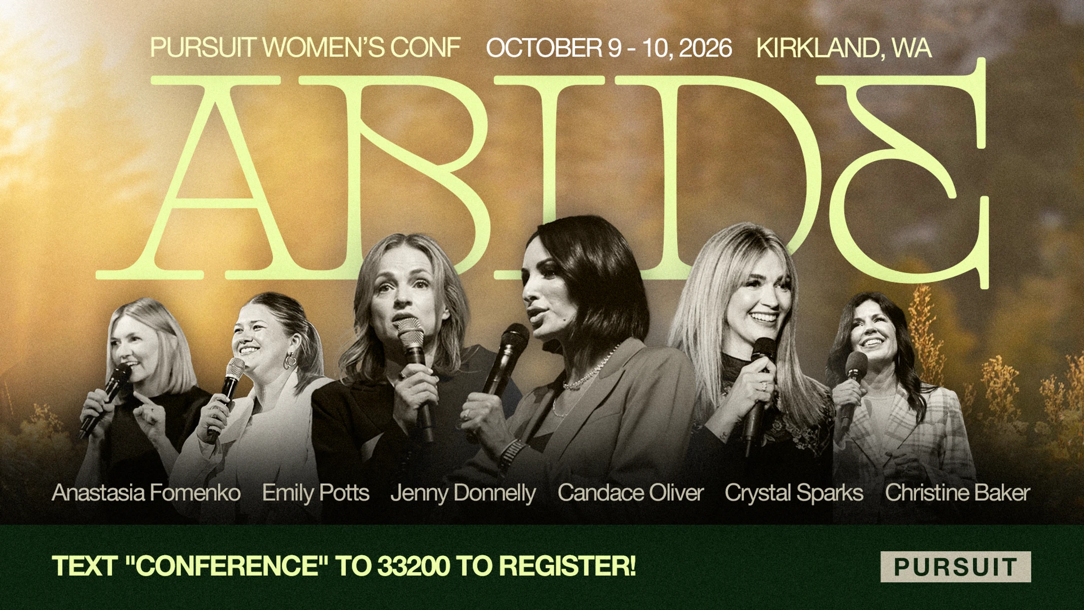 Abide Pursuit Women's Conference
