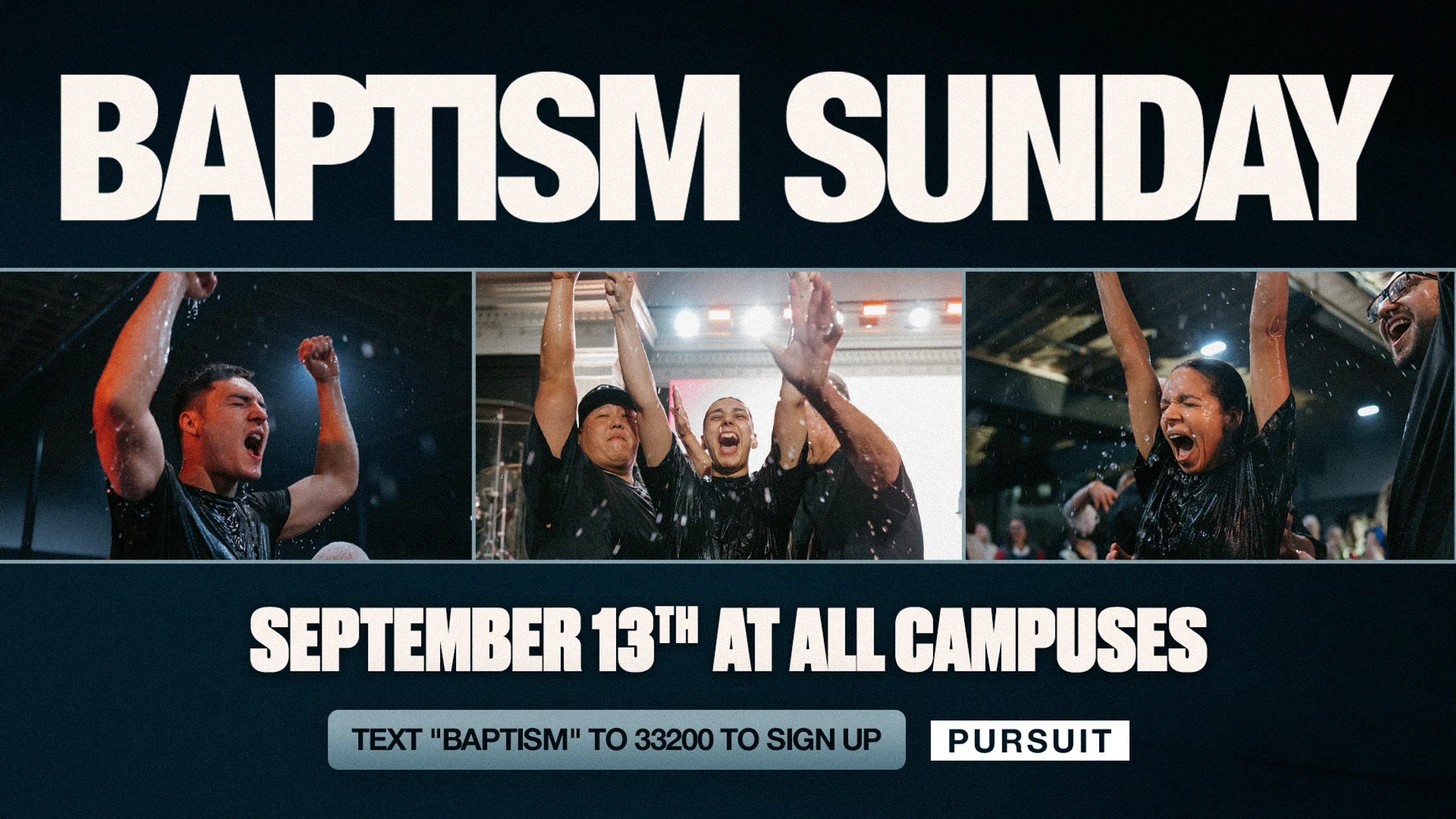 Baptism Sunday