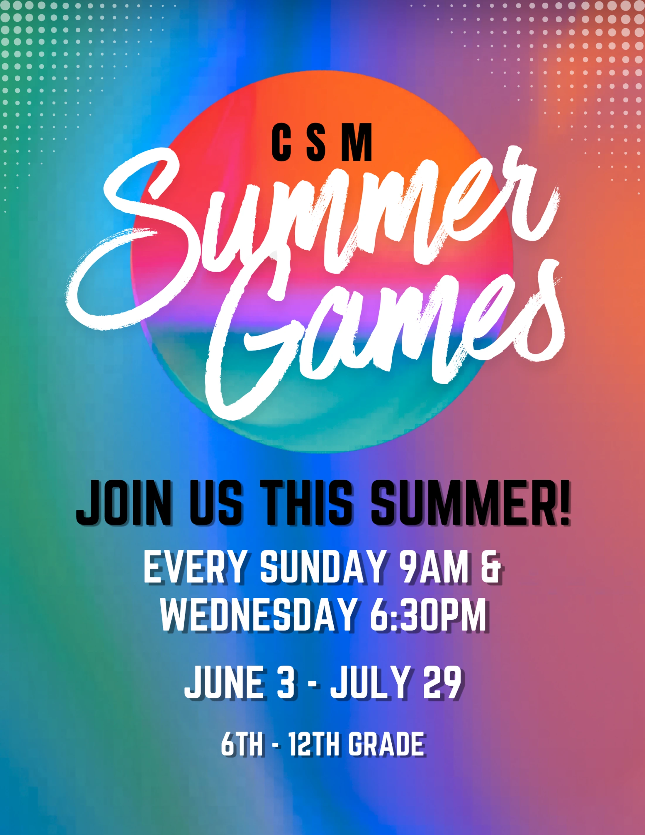 CSM Summer Games