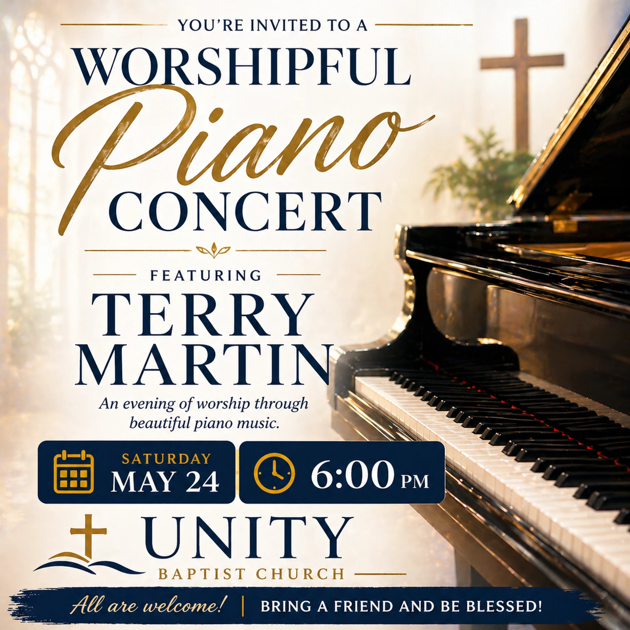 Piano Concert with Terry Martin